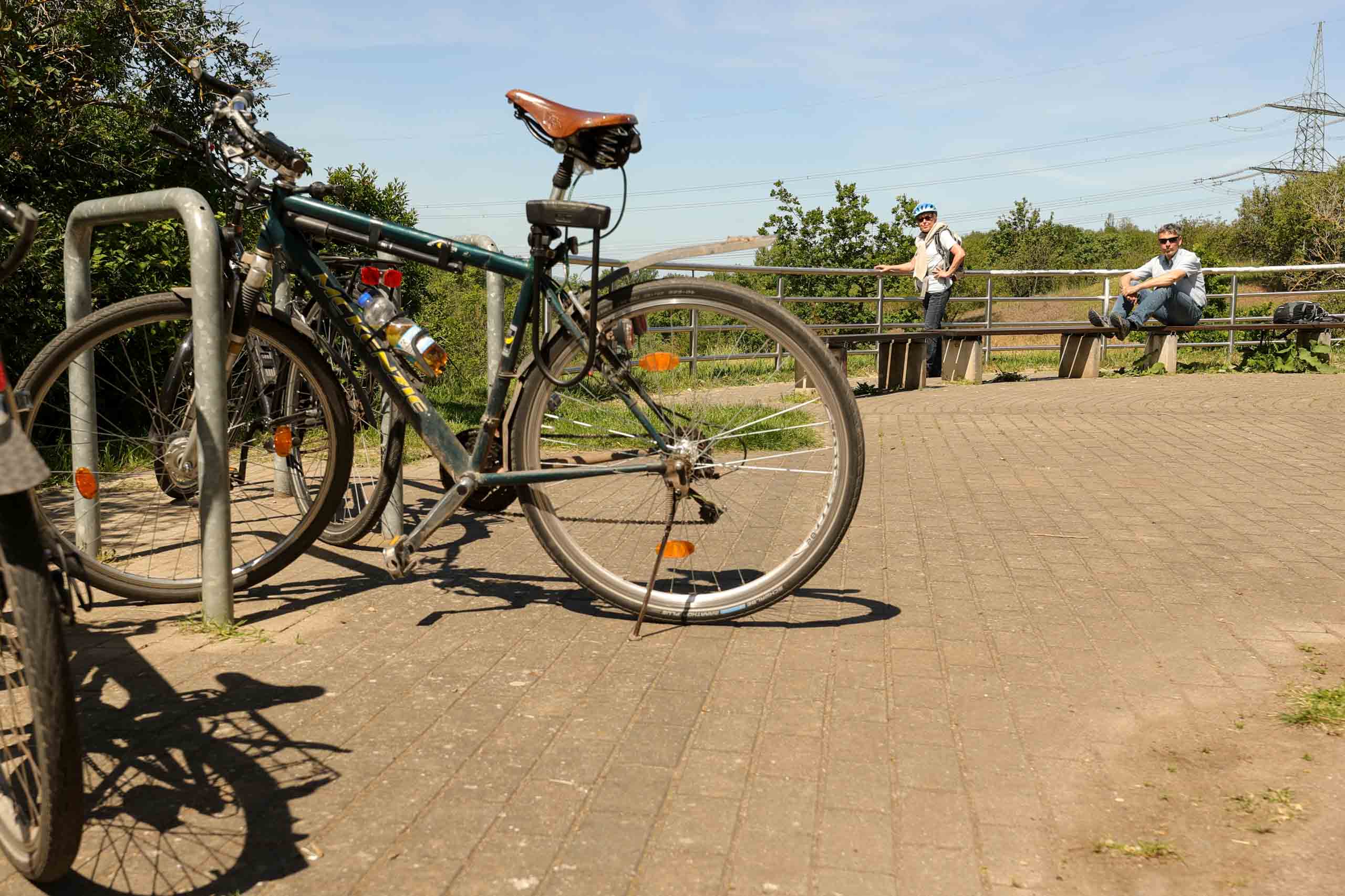 Aussichtspunkt Elstermündung in die Saale