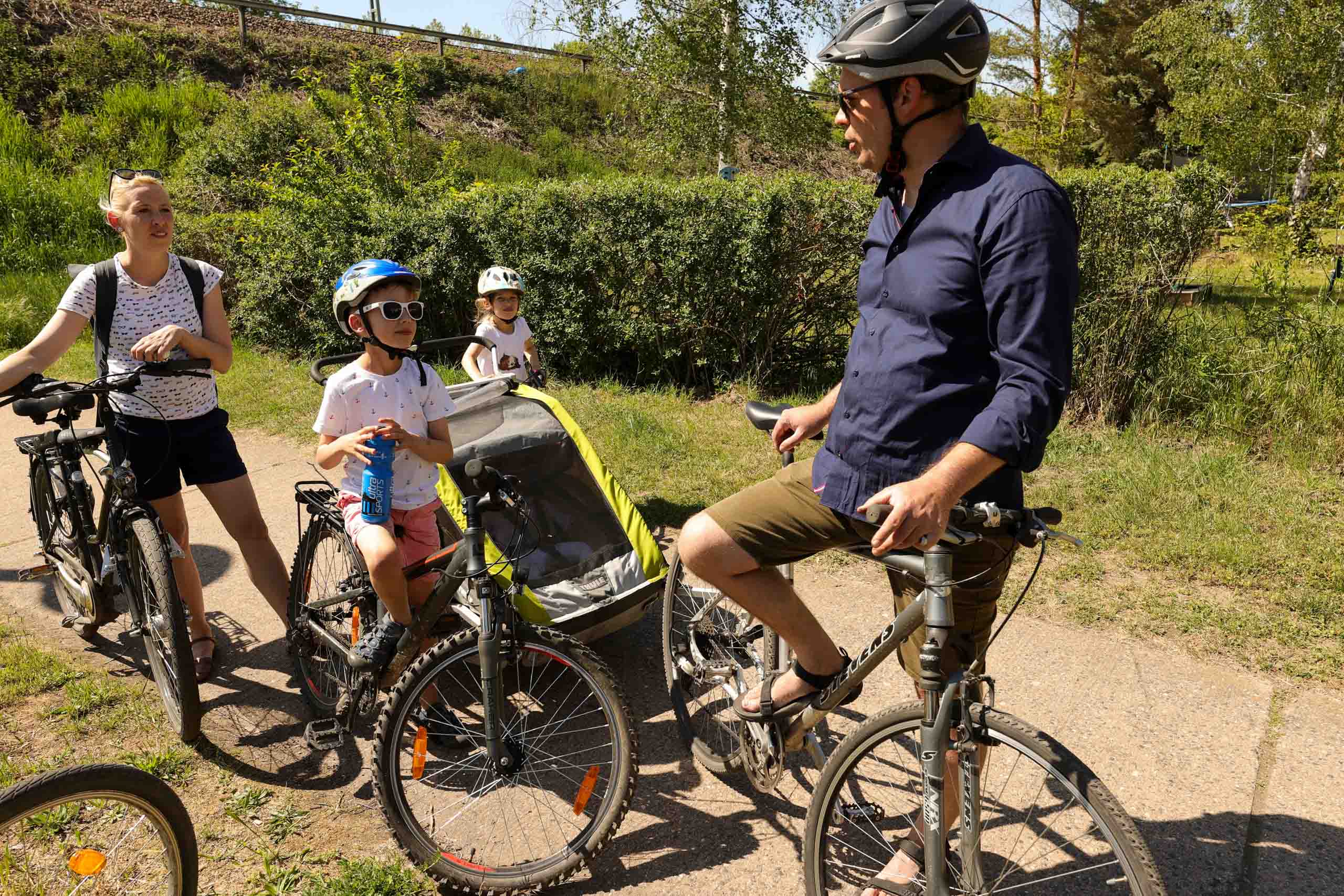Team 2 auf dem Heimweg