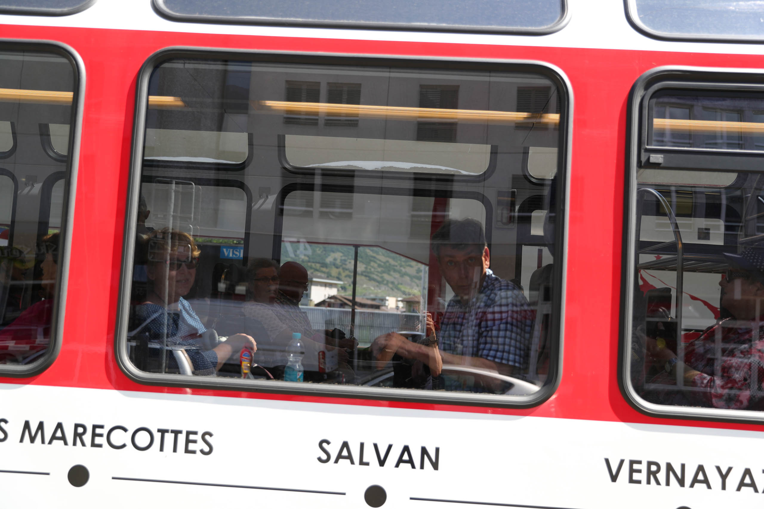 Schnell! Der Mont Blanc Express fährt gleich ab!