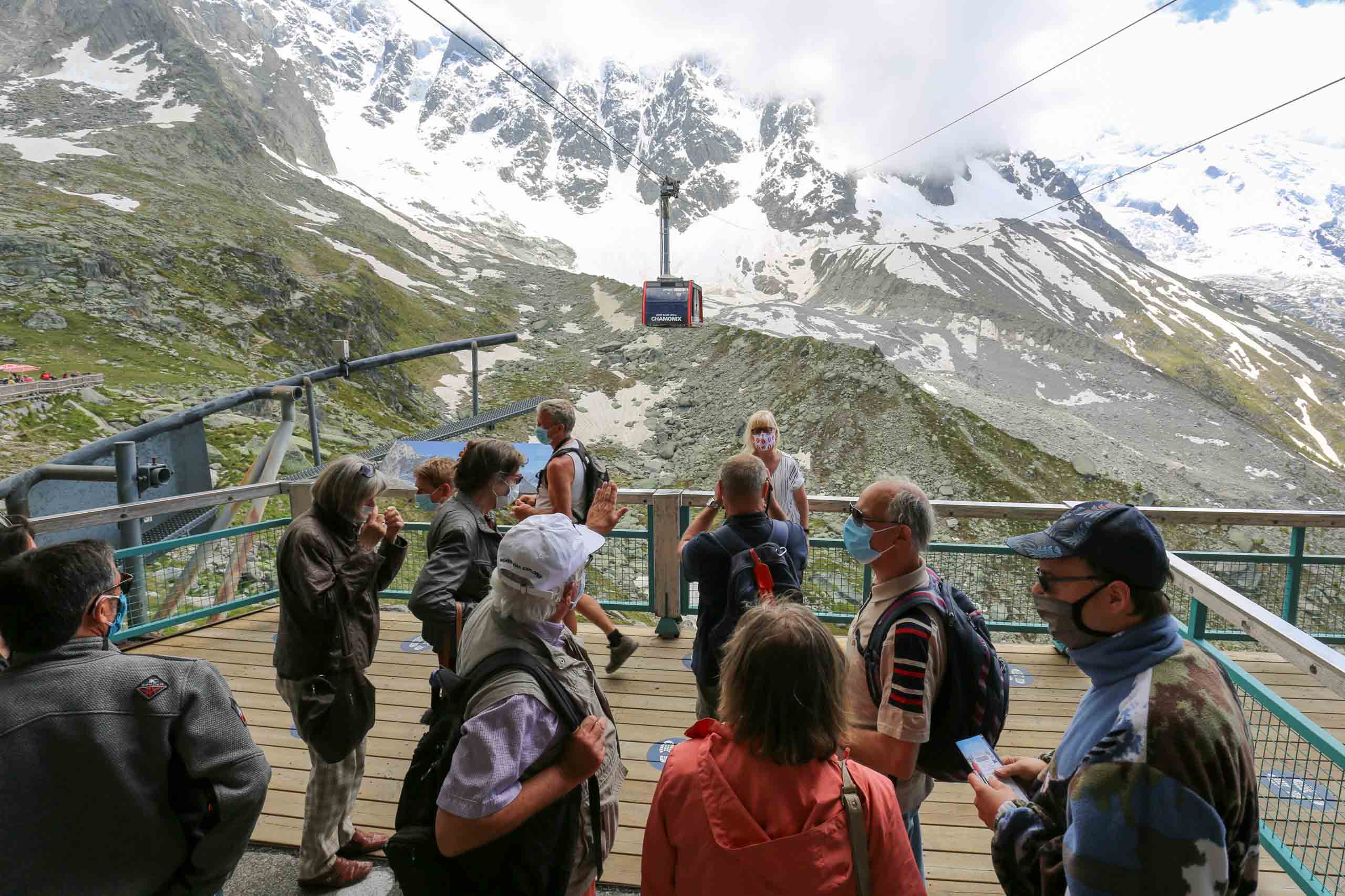 Die max. Personenzahl wurde zuvor abgezählt.