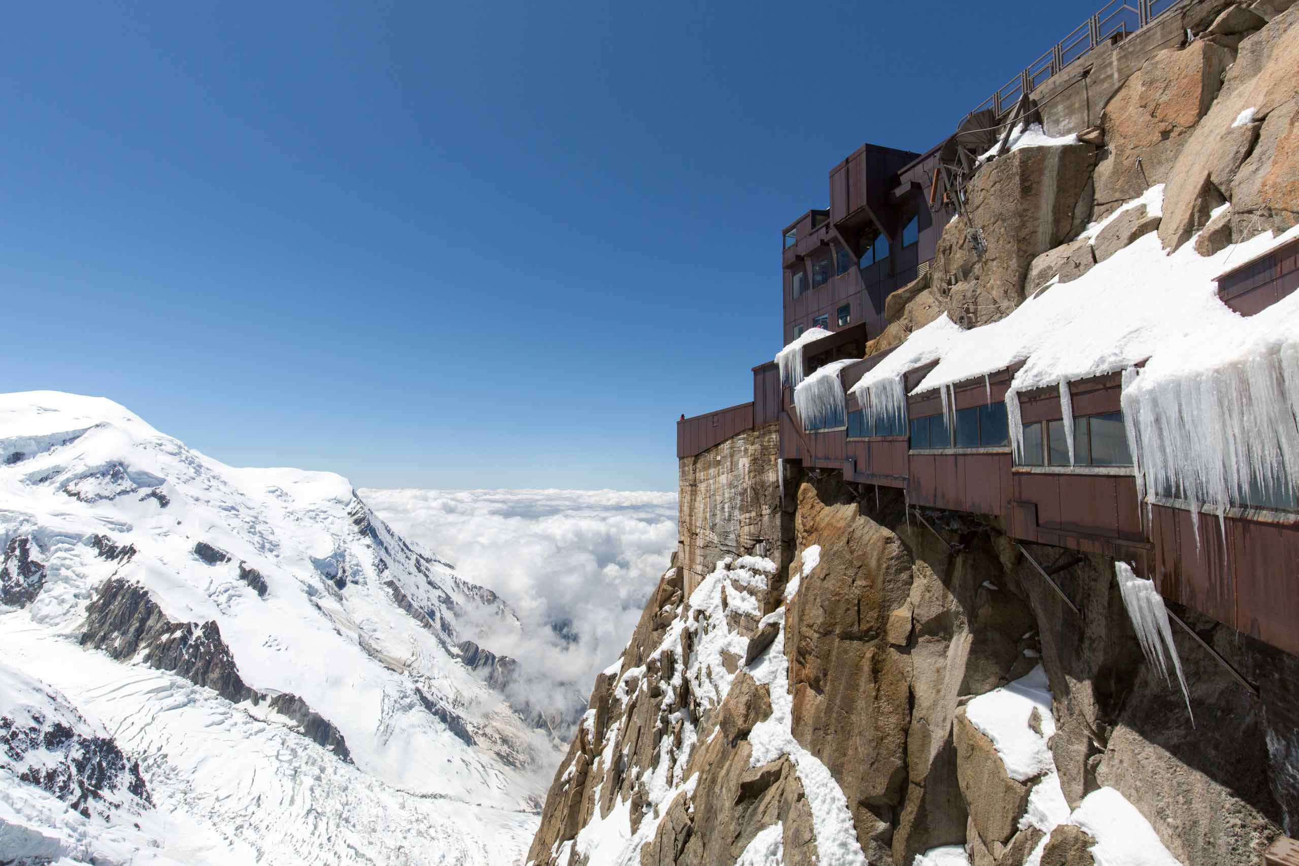 Erster Blick von oben