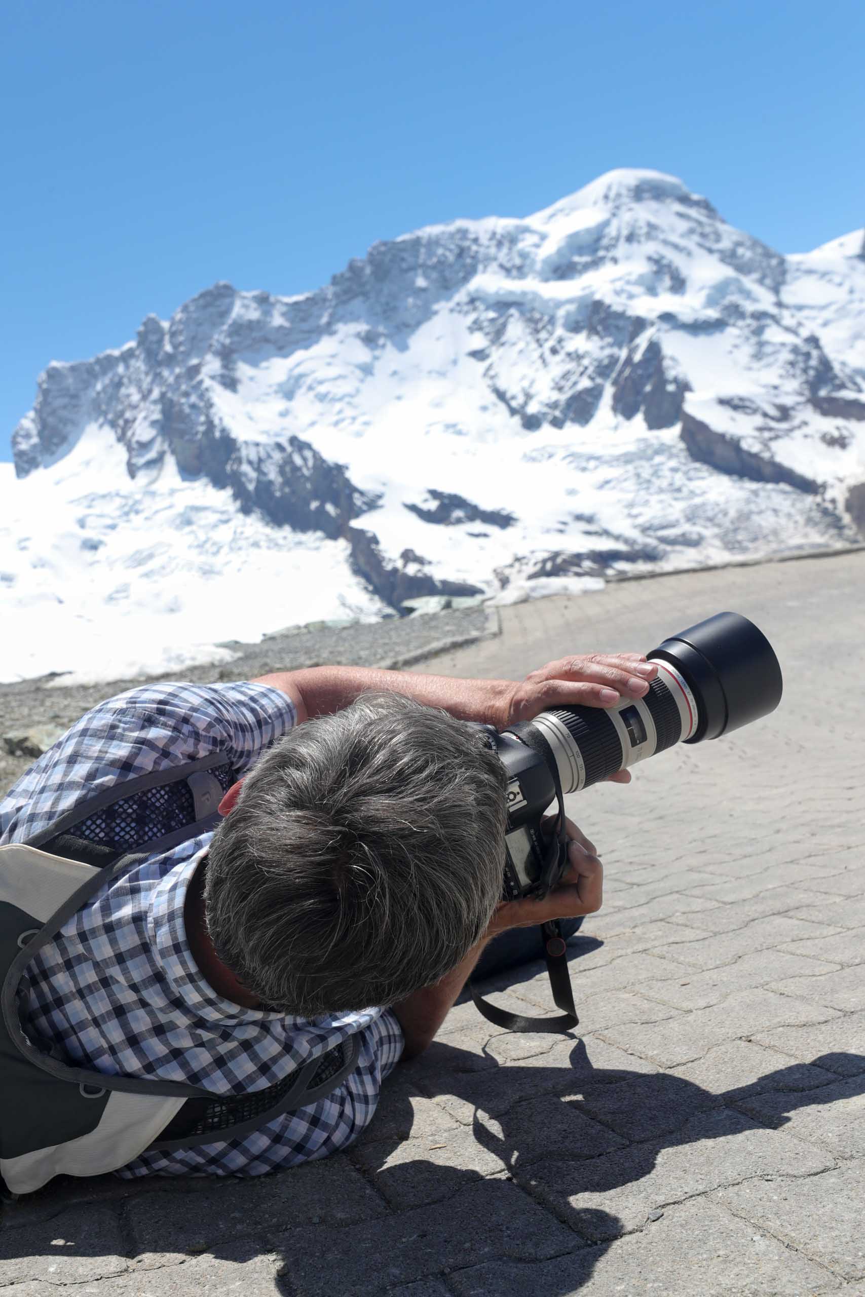 Nicht nur beim Bergsteigen ist Körpereinsatz gefragt!