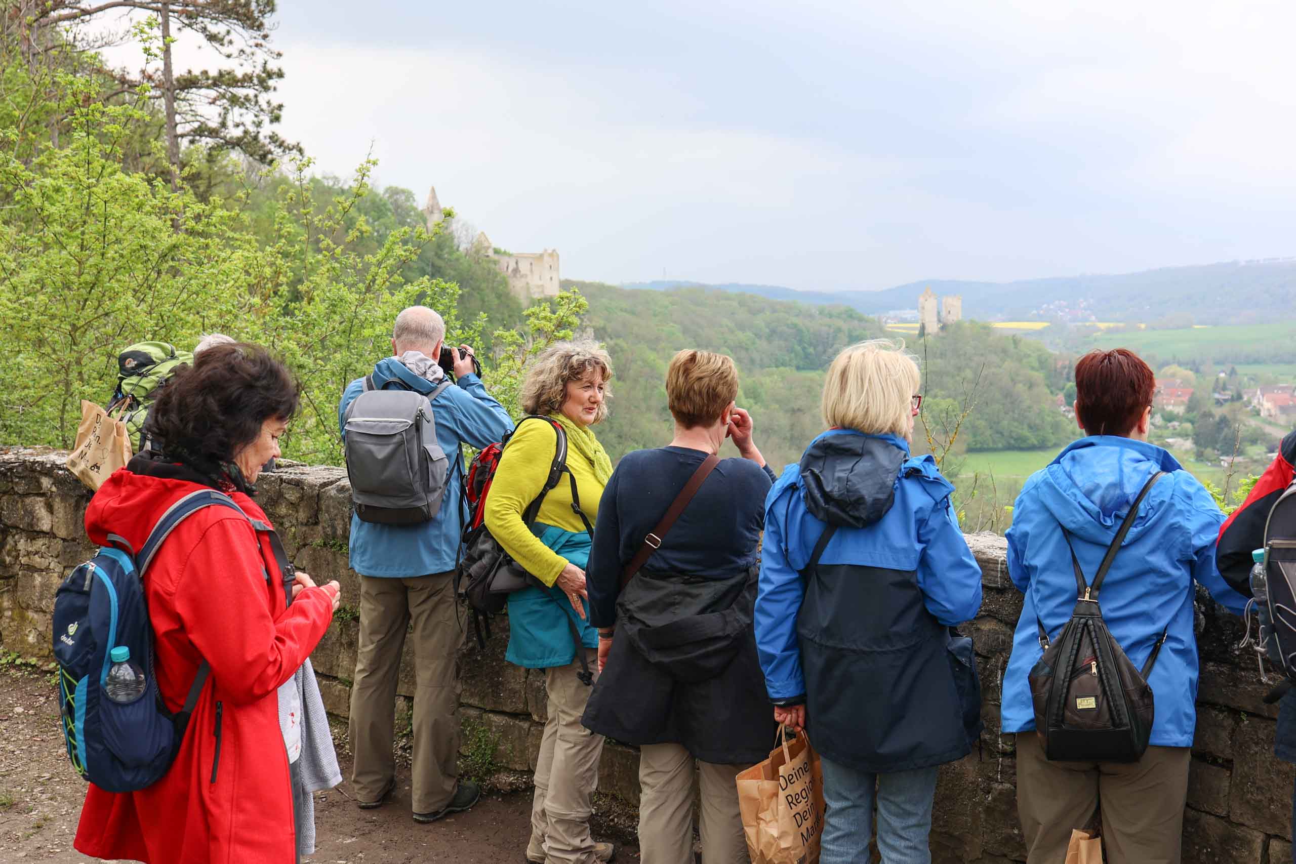 Hoch über der Saale