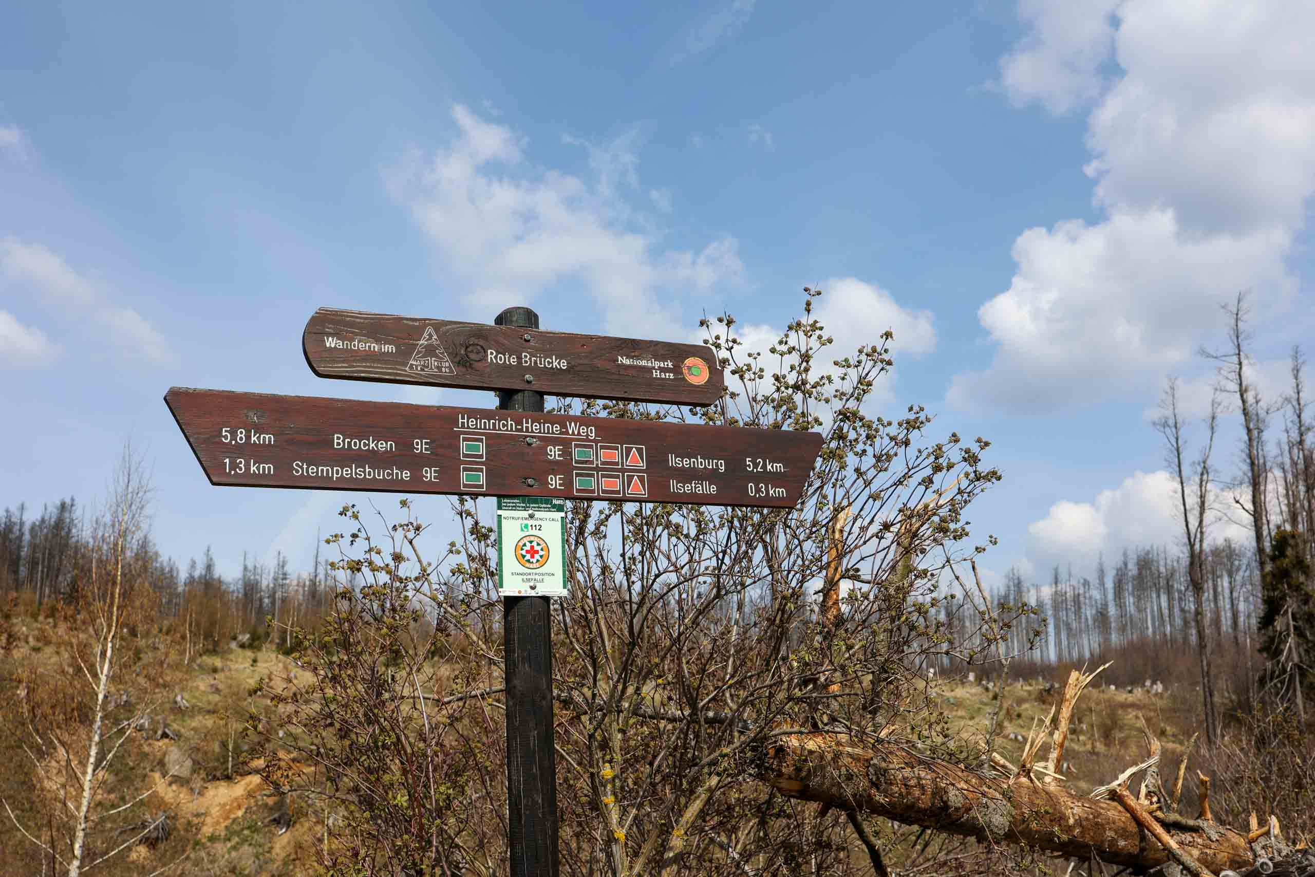 Der anstrengende Teil der Wanderung liegt noch vor uns.