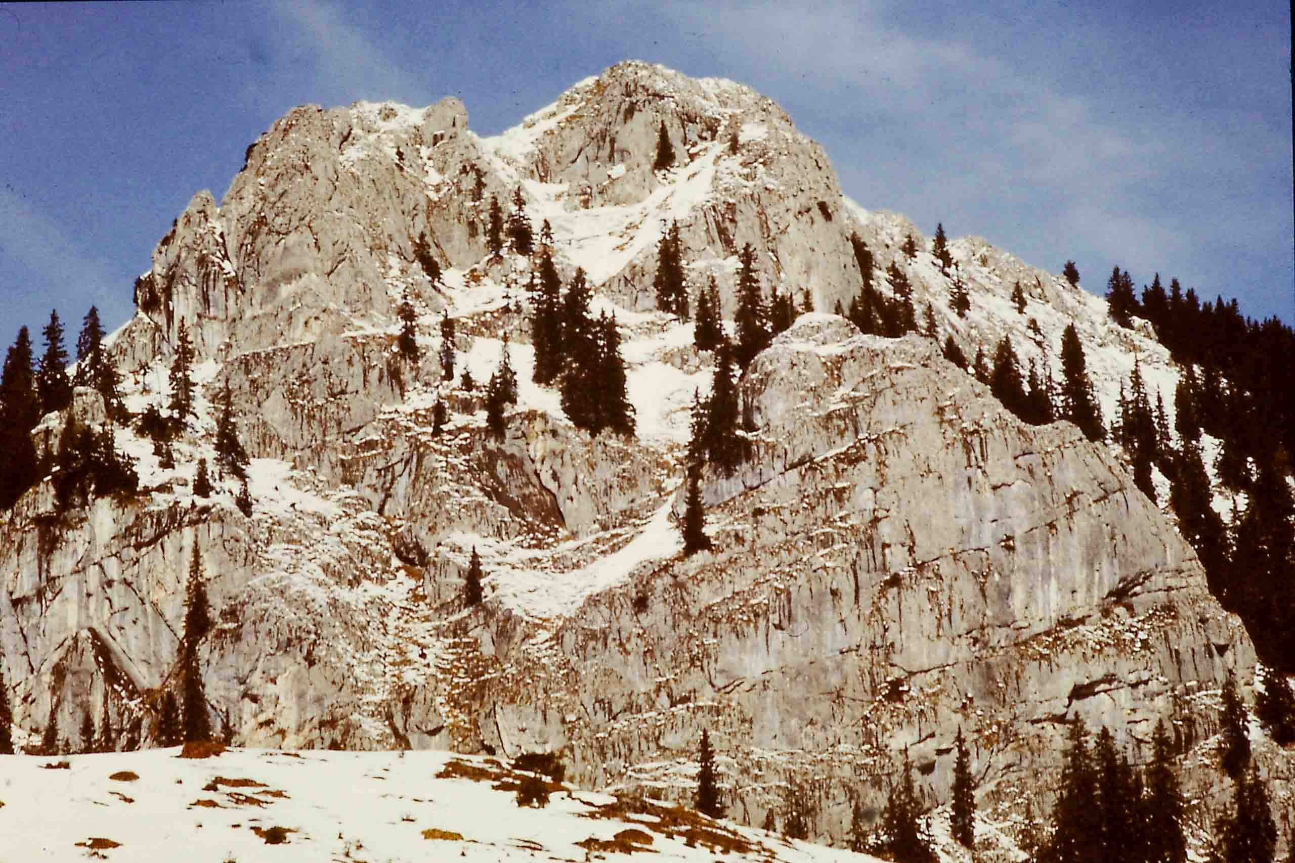 Das heutige Ziel: Der Brünnstein mit 1619 m