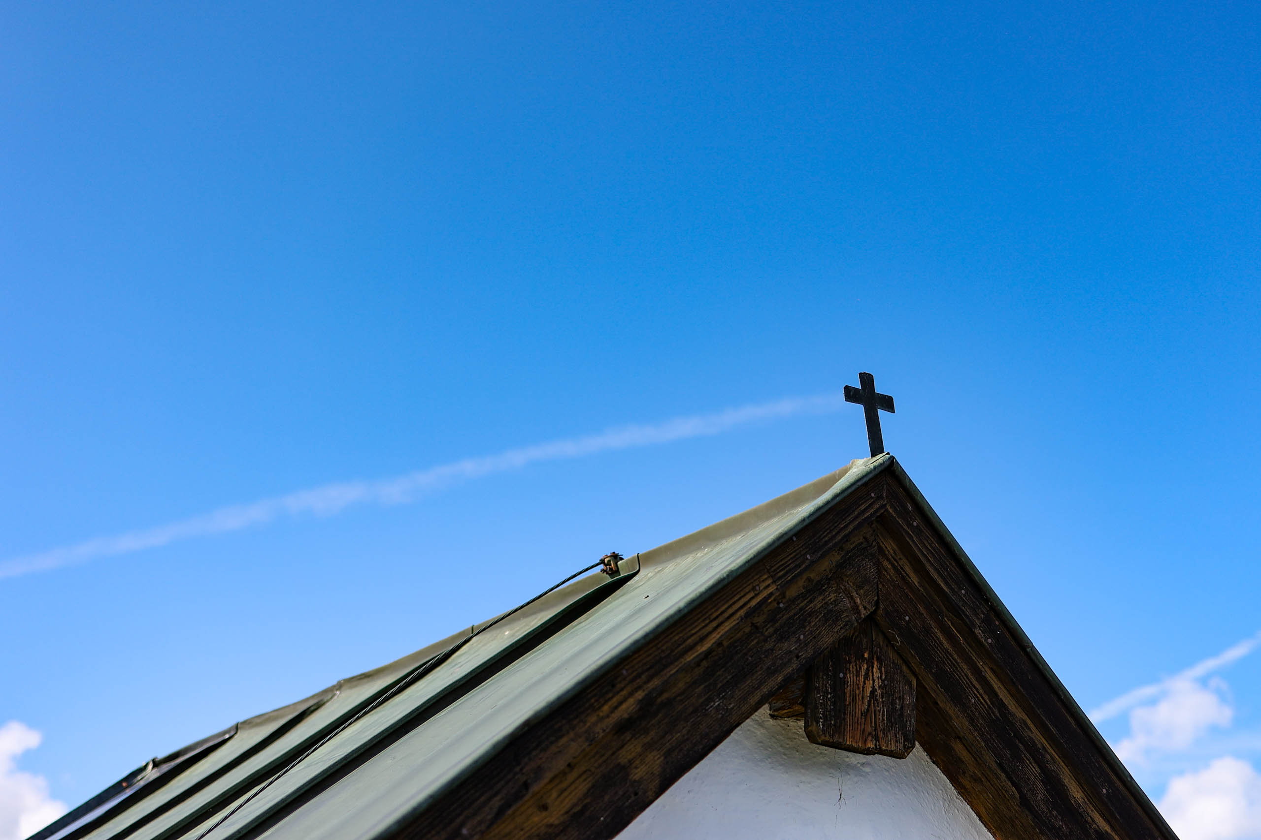 Heilige Kondensstreifen