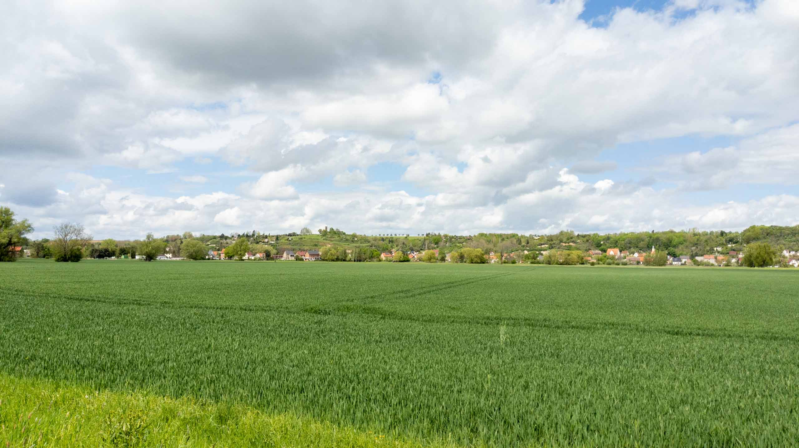 Auf dem Rückweg am anderen Ufer