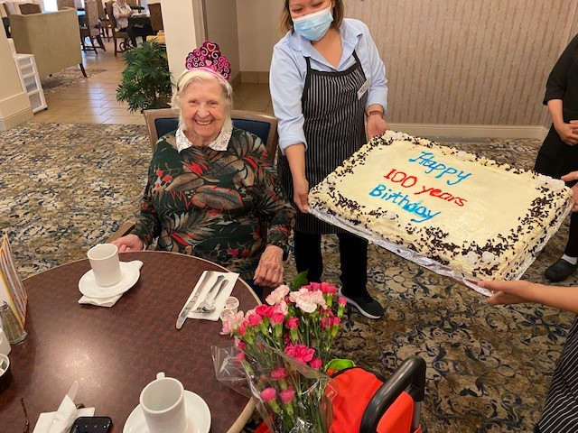 Irene zum 100. Geburtstag