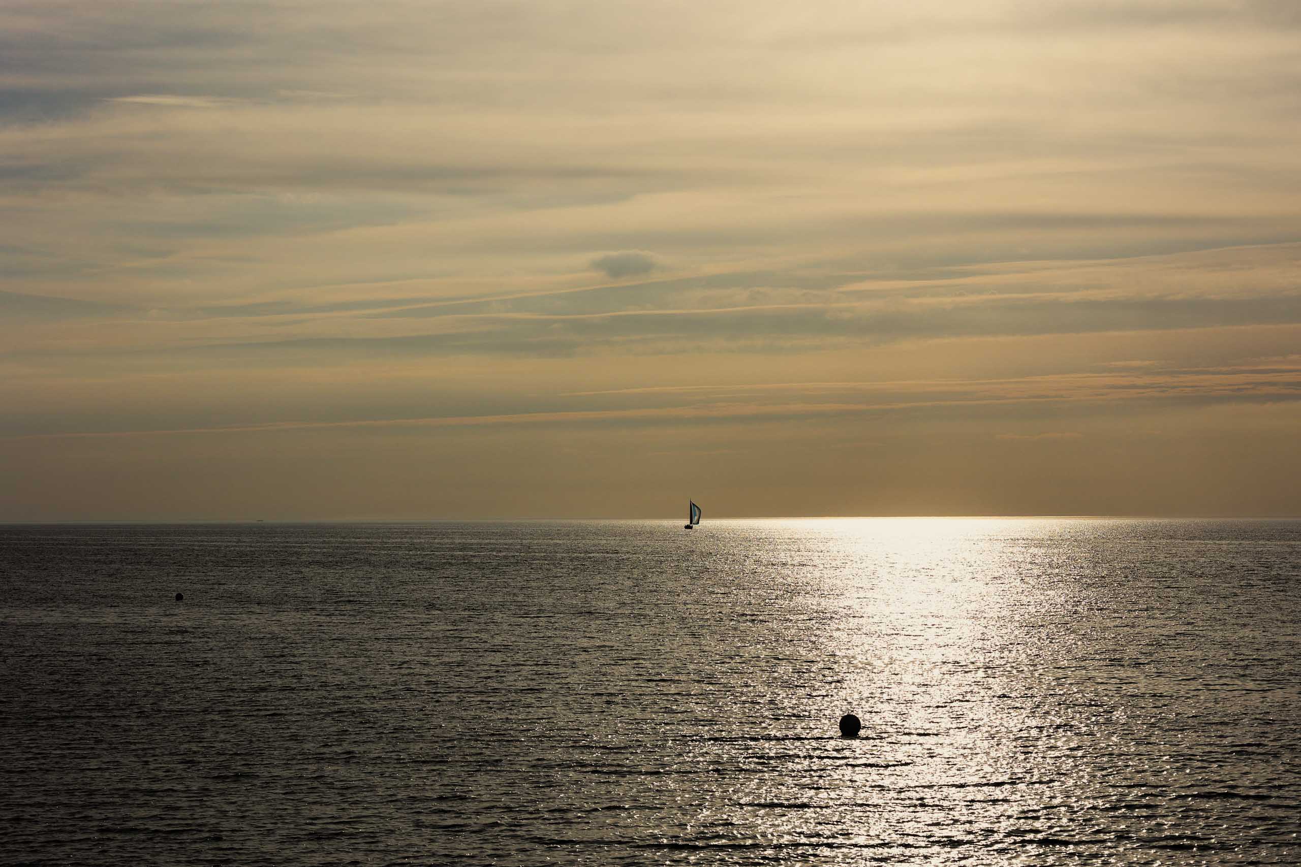 Schöner Tagesauslklang