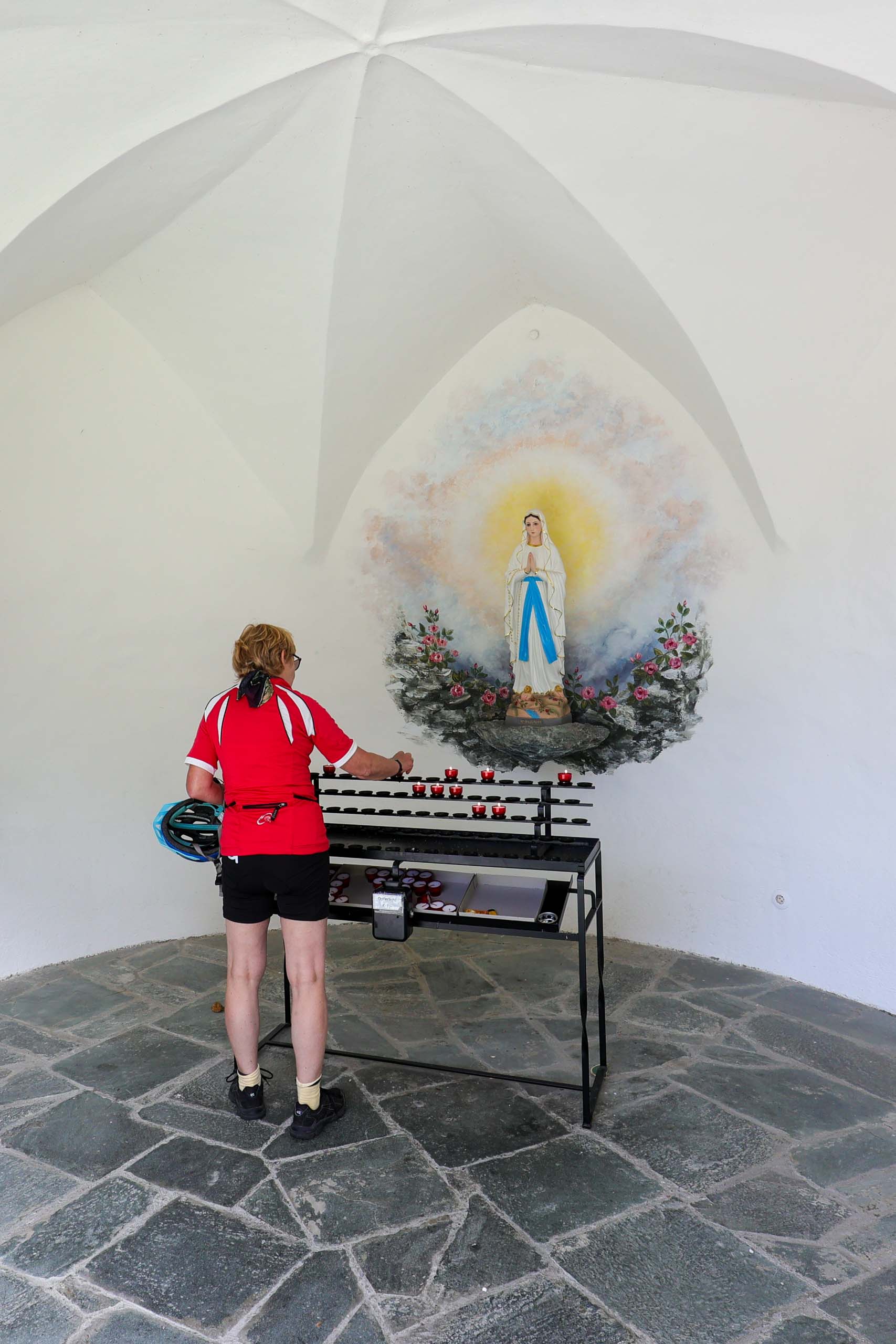 Kerzen für die verstorbenen Eltern