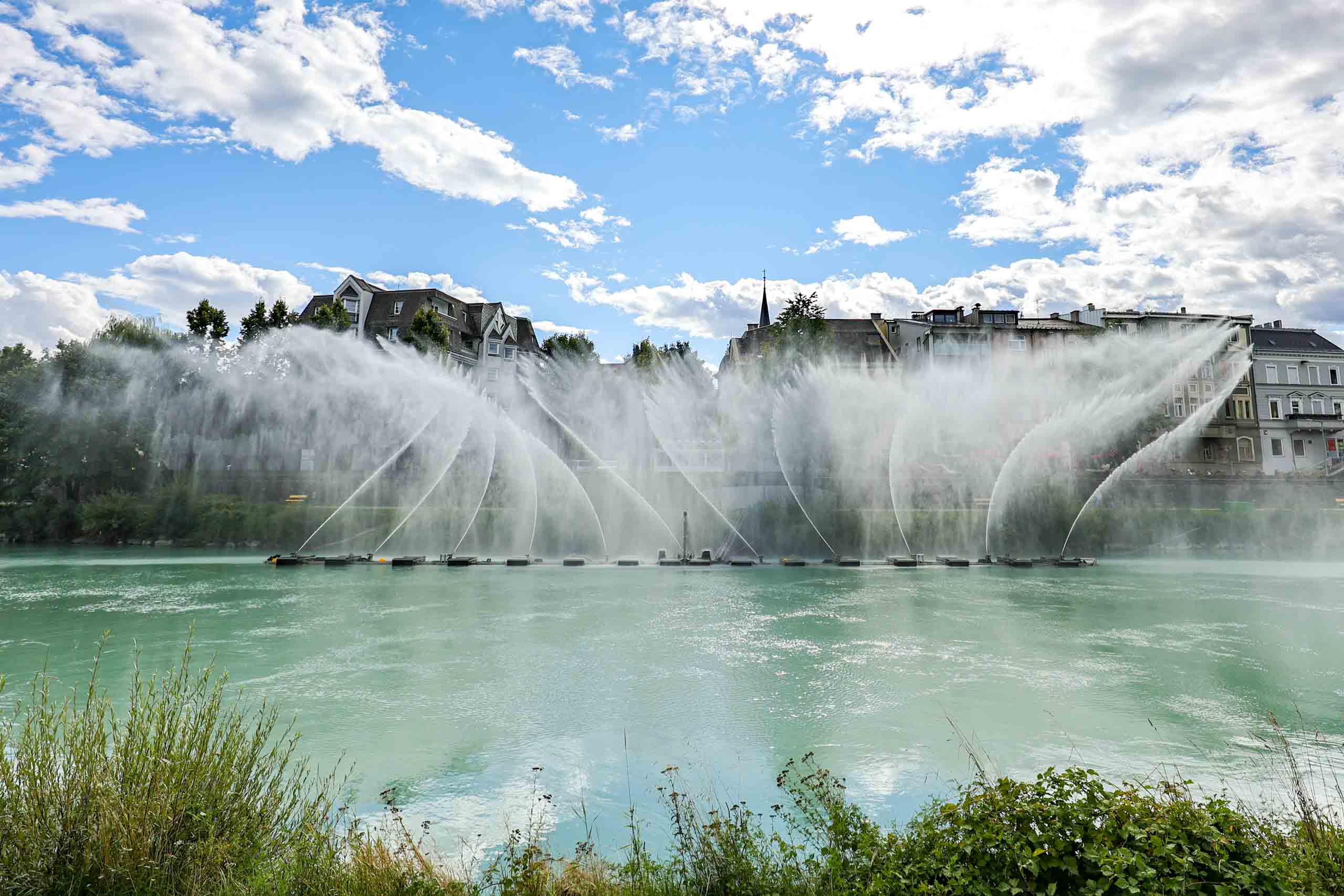 Wasserspiele in Villach