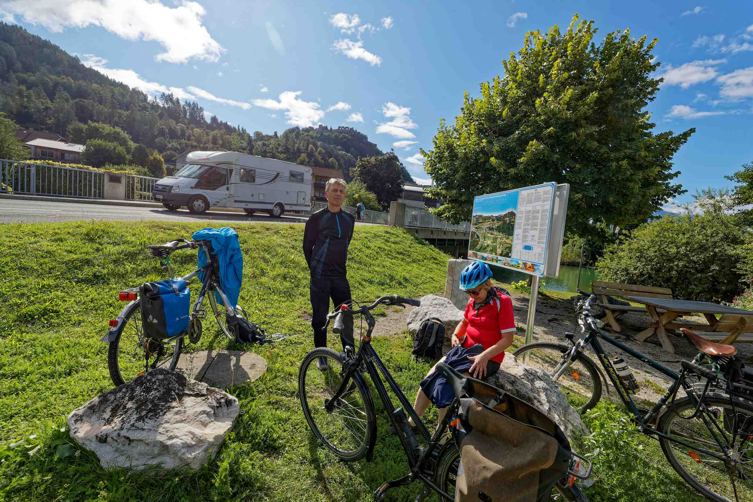 Einstieg zur Ossiacher Seerunde