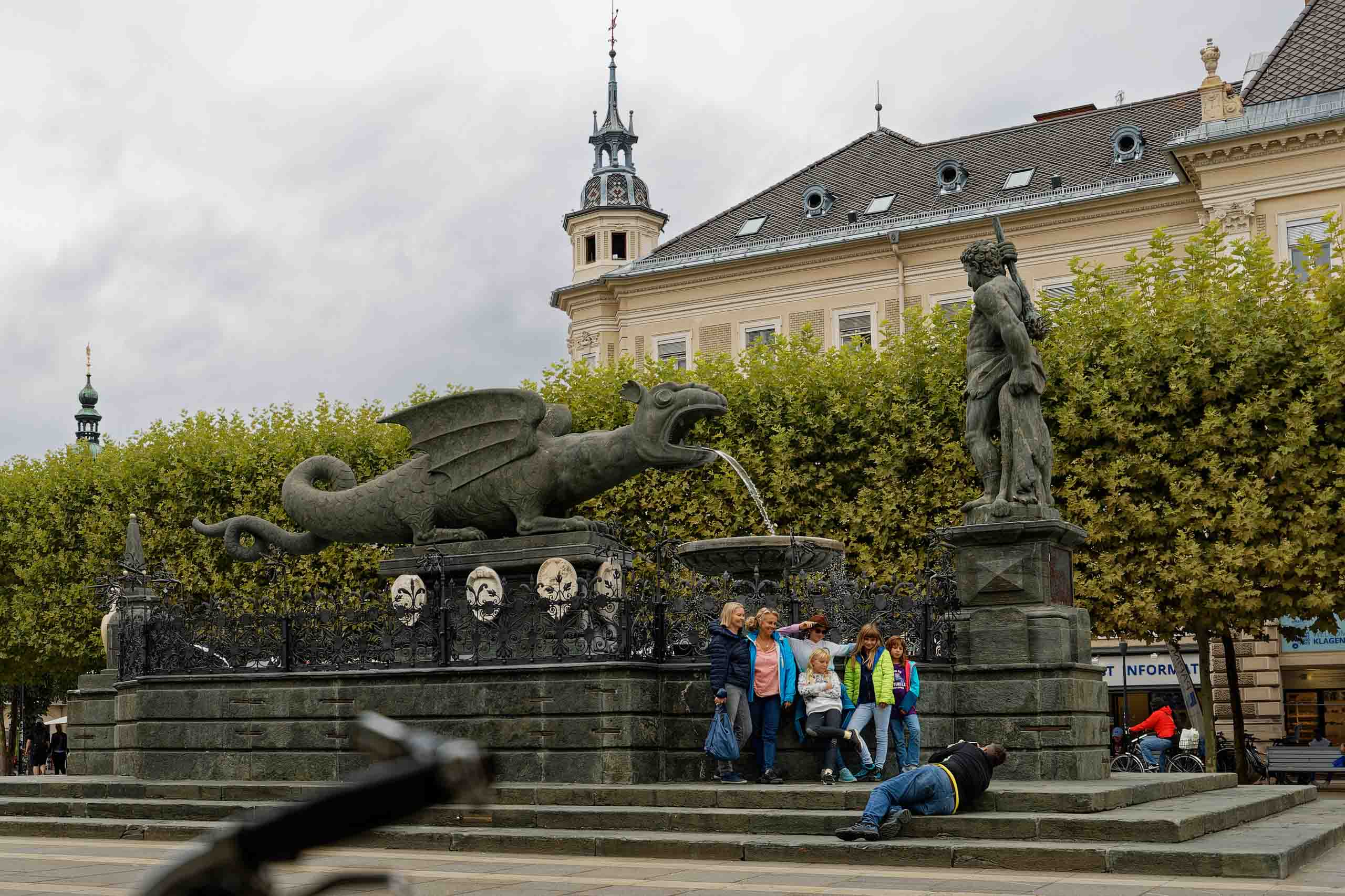 Das Wahrzeichen der Stadt Klagenfurt