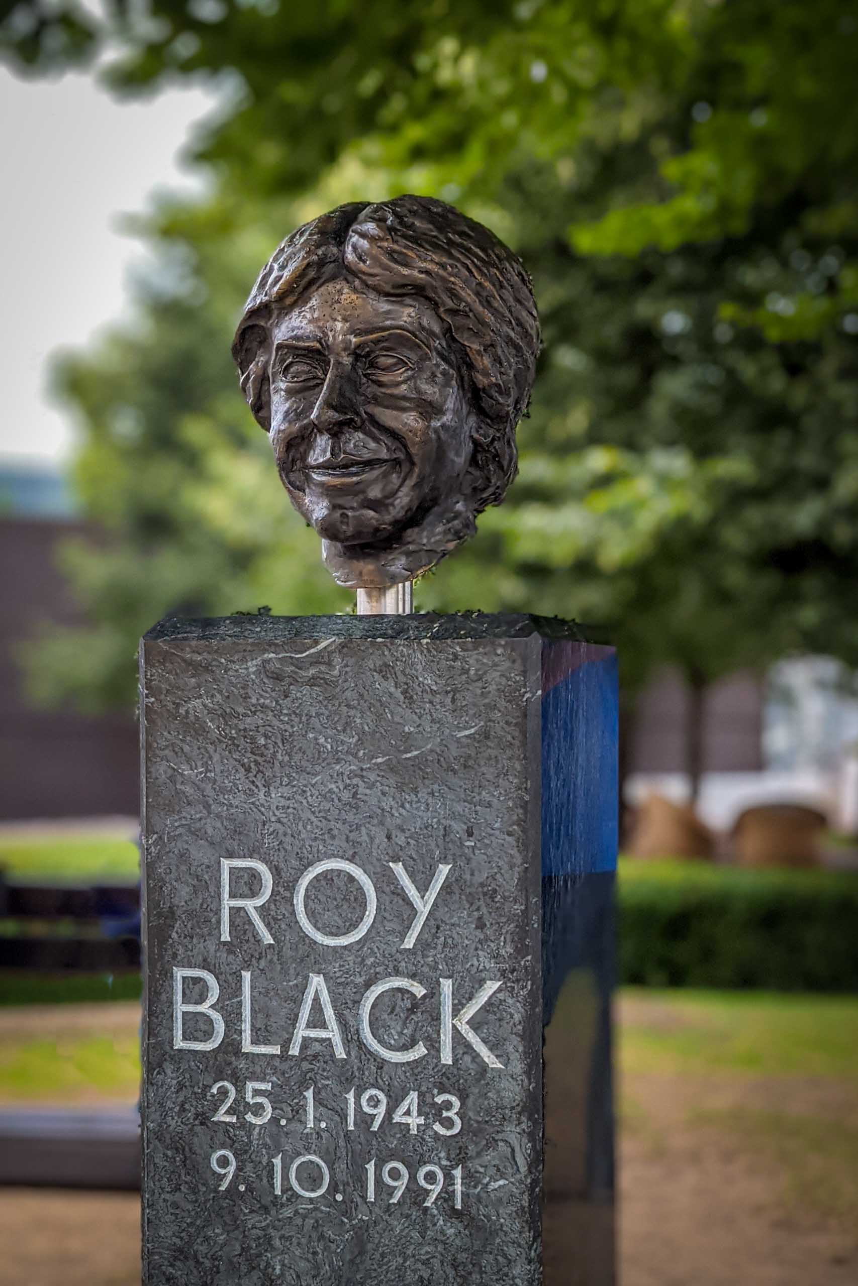 Er stand hier häufig vor der Kamera