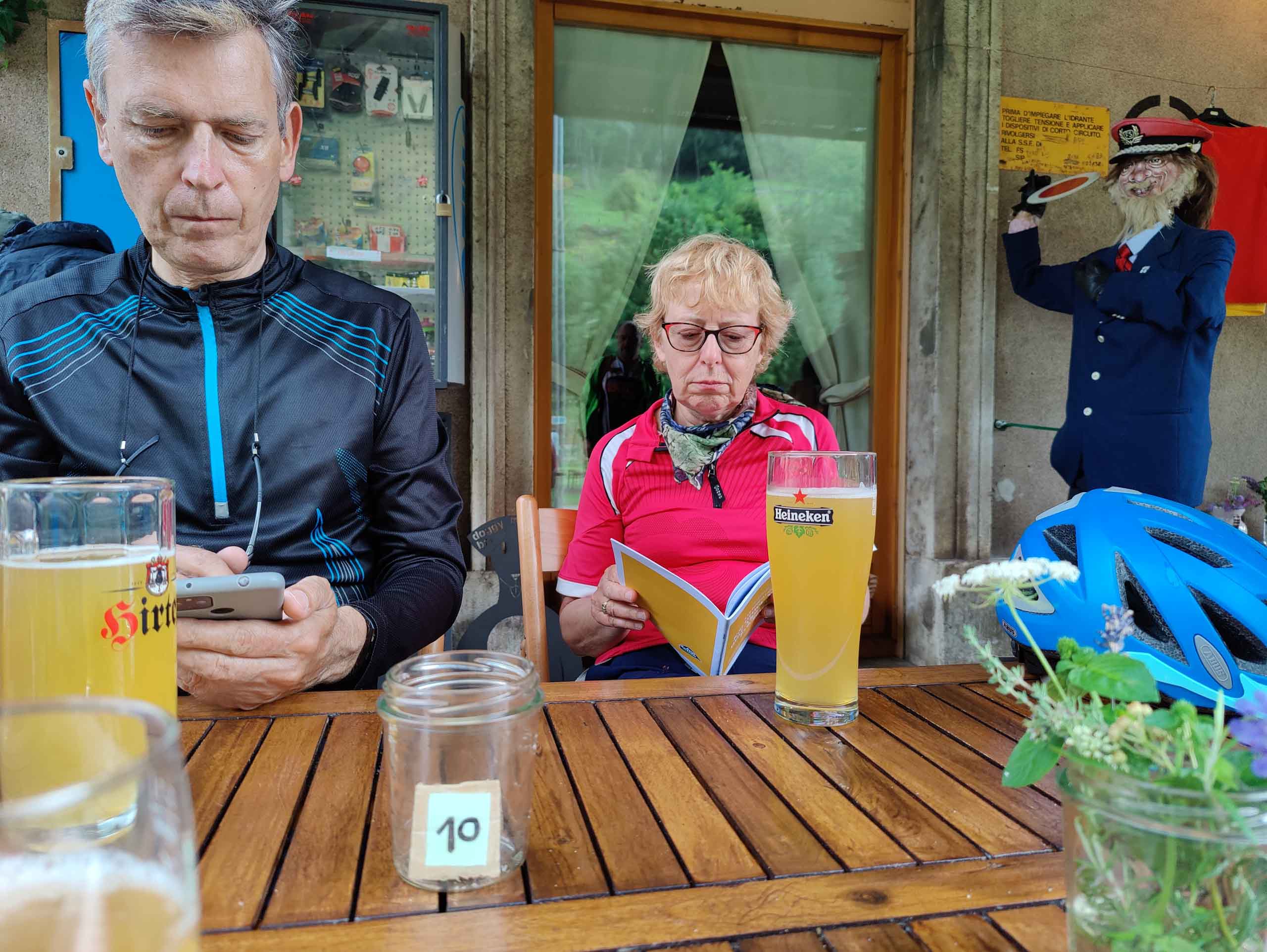 Darauf ein Radler für die Radler