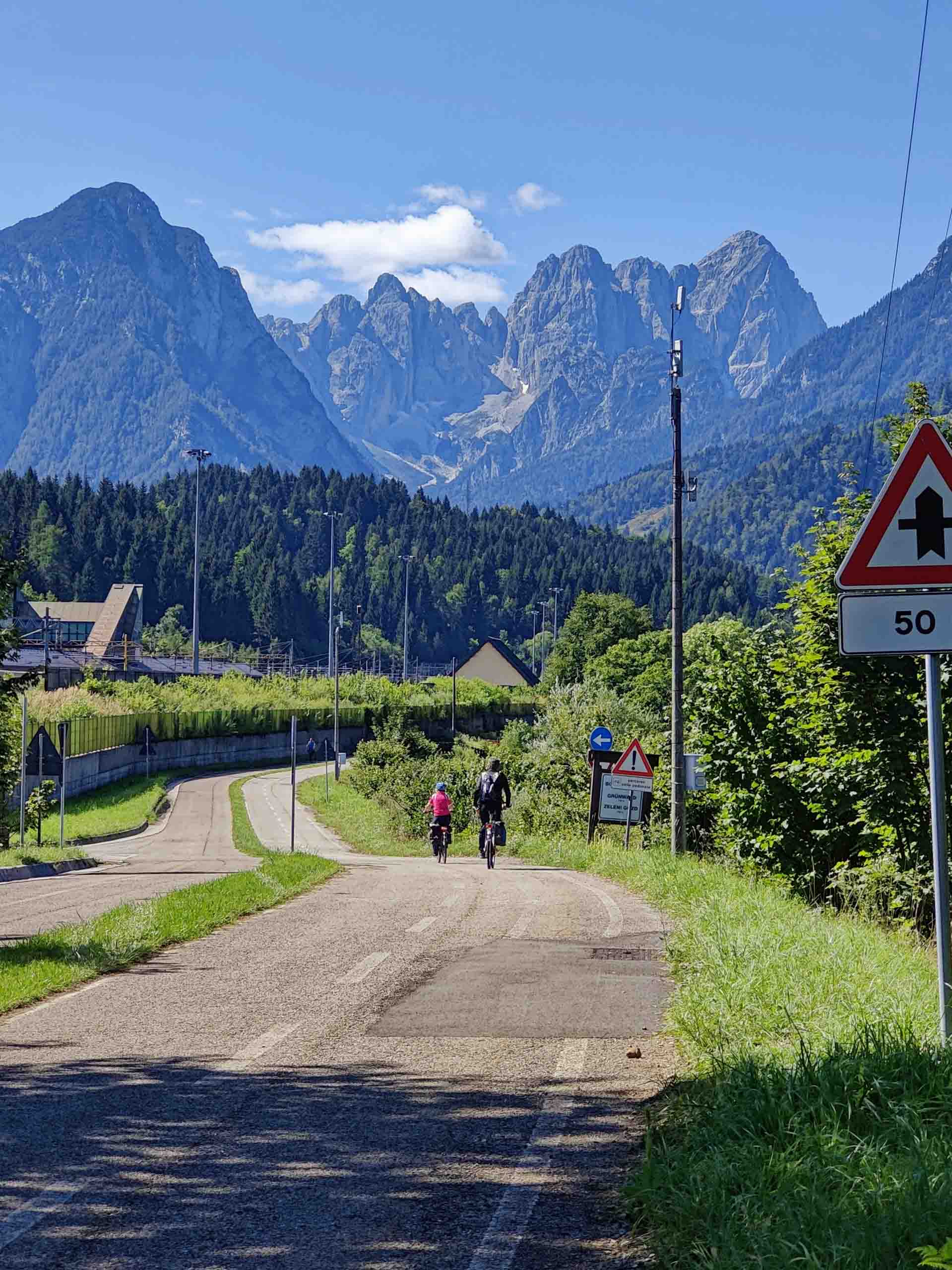 Hurra, es geht bergab