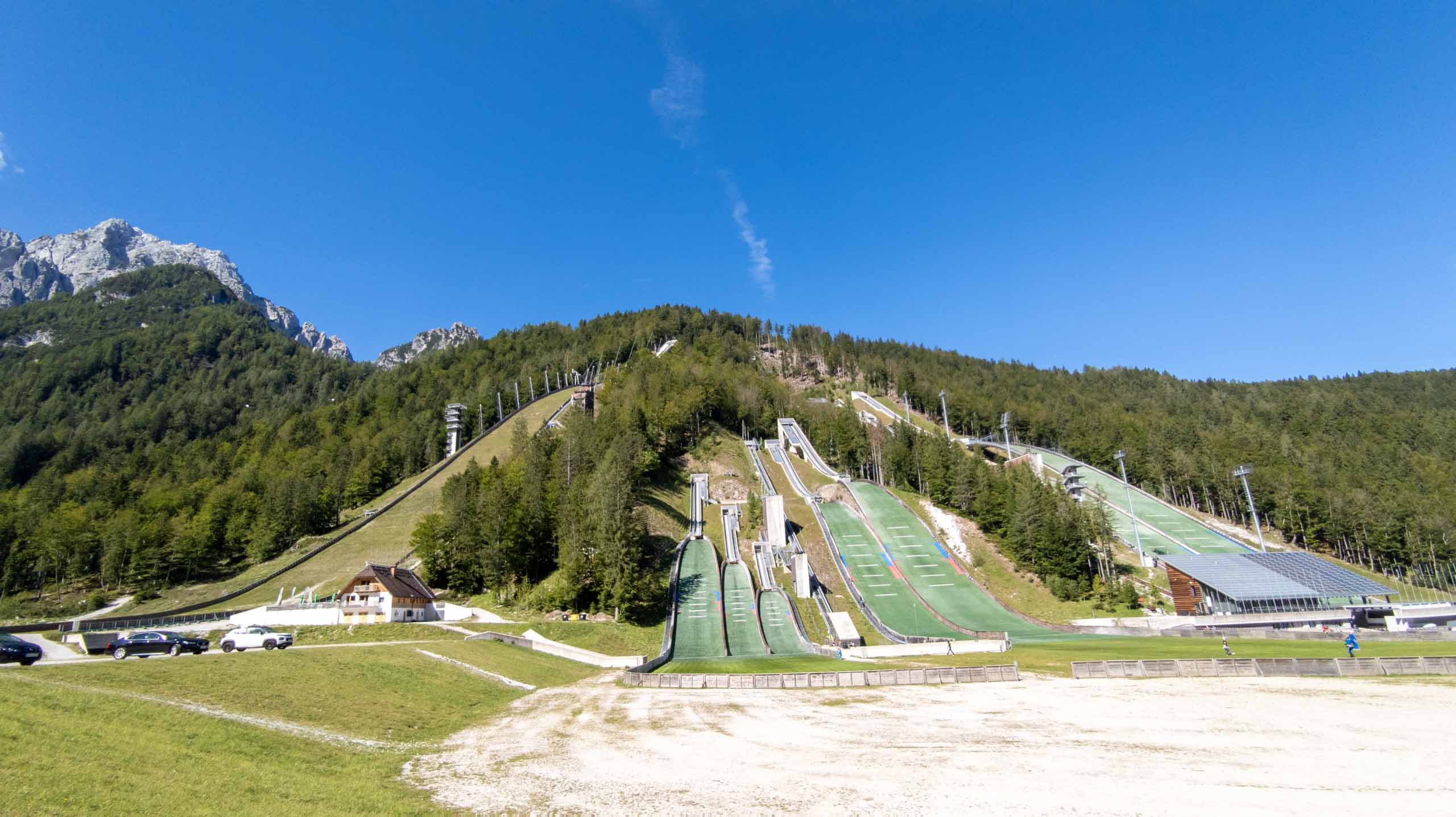 9 Schanzen zur Auswahl