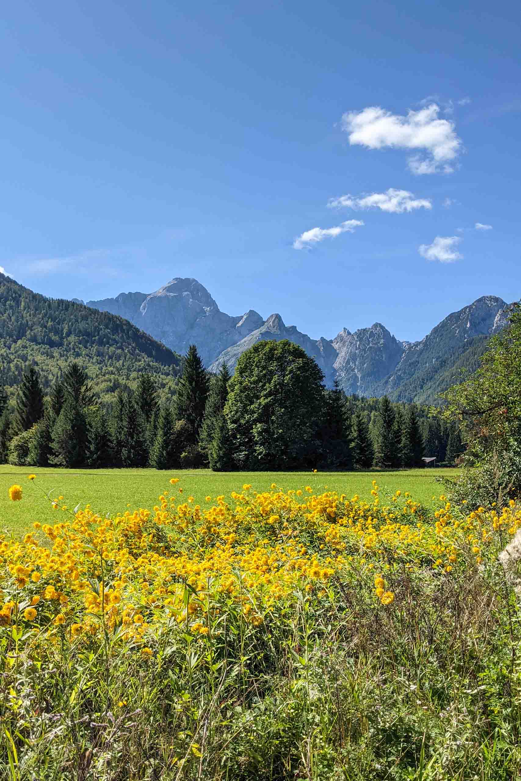 Auch in Italien haben wir bestes Wetter