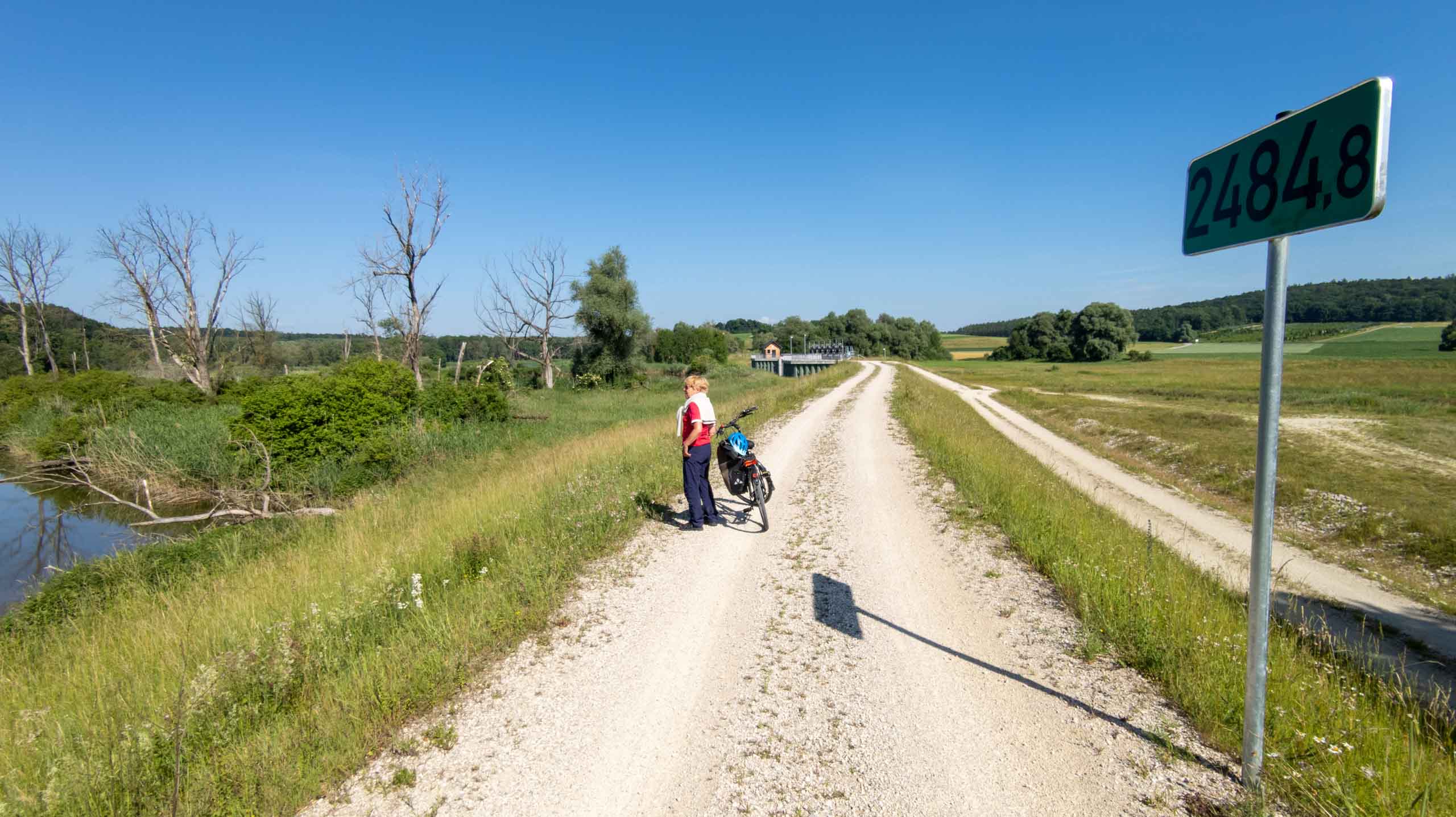 Donau 2484,8 km bis zur Mündung