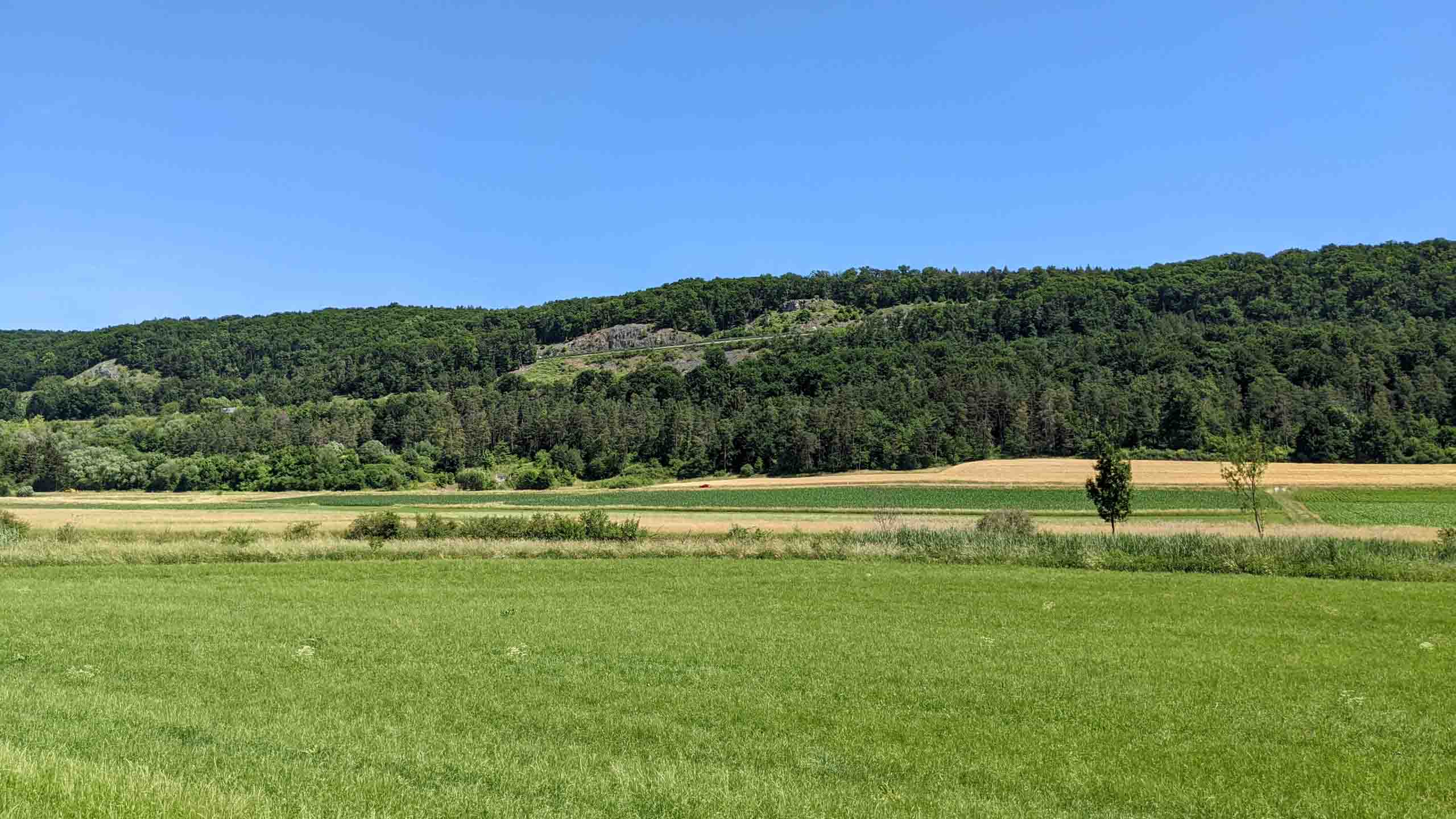 Die A9 Richtung bei Greeding