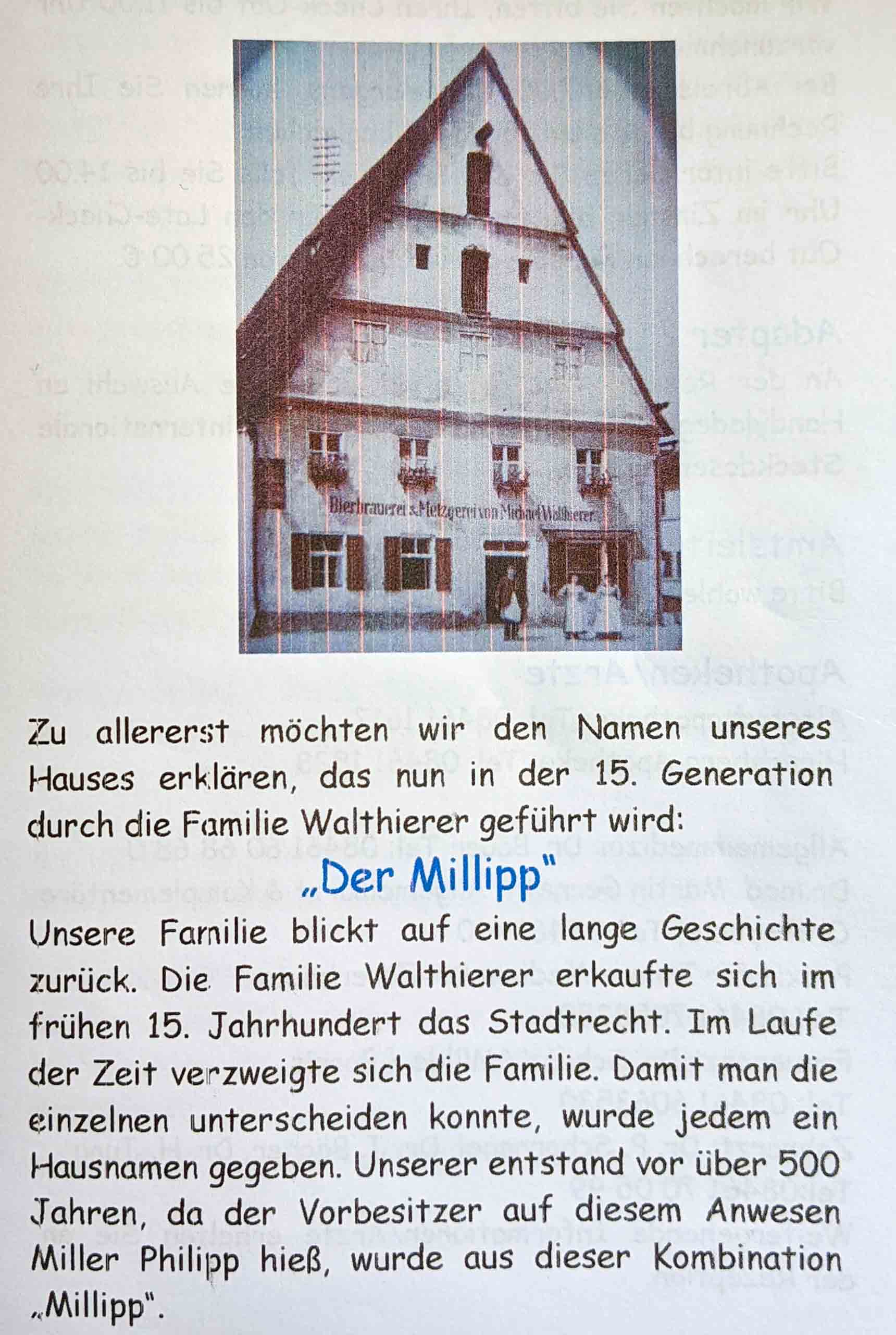Hier wird das Hotel bereits in 15. Generation familiengeführt