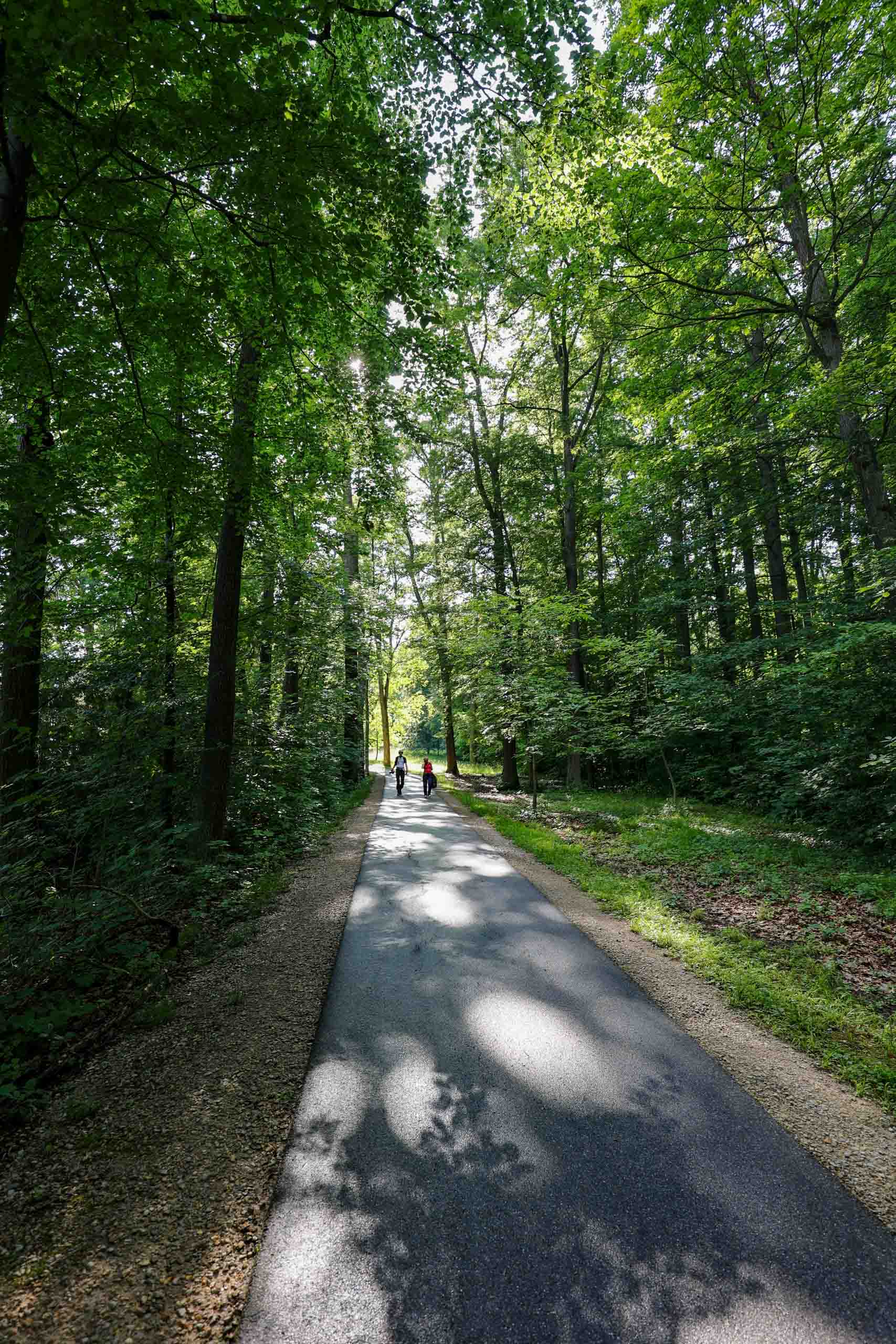 Auf dem Rückweg zu den Rädern...