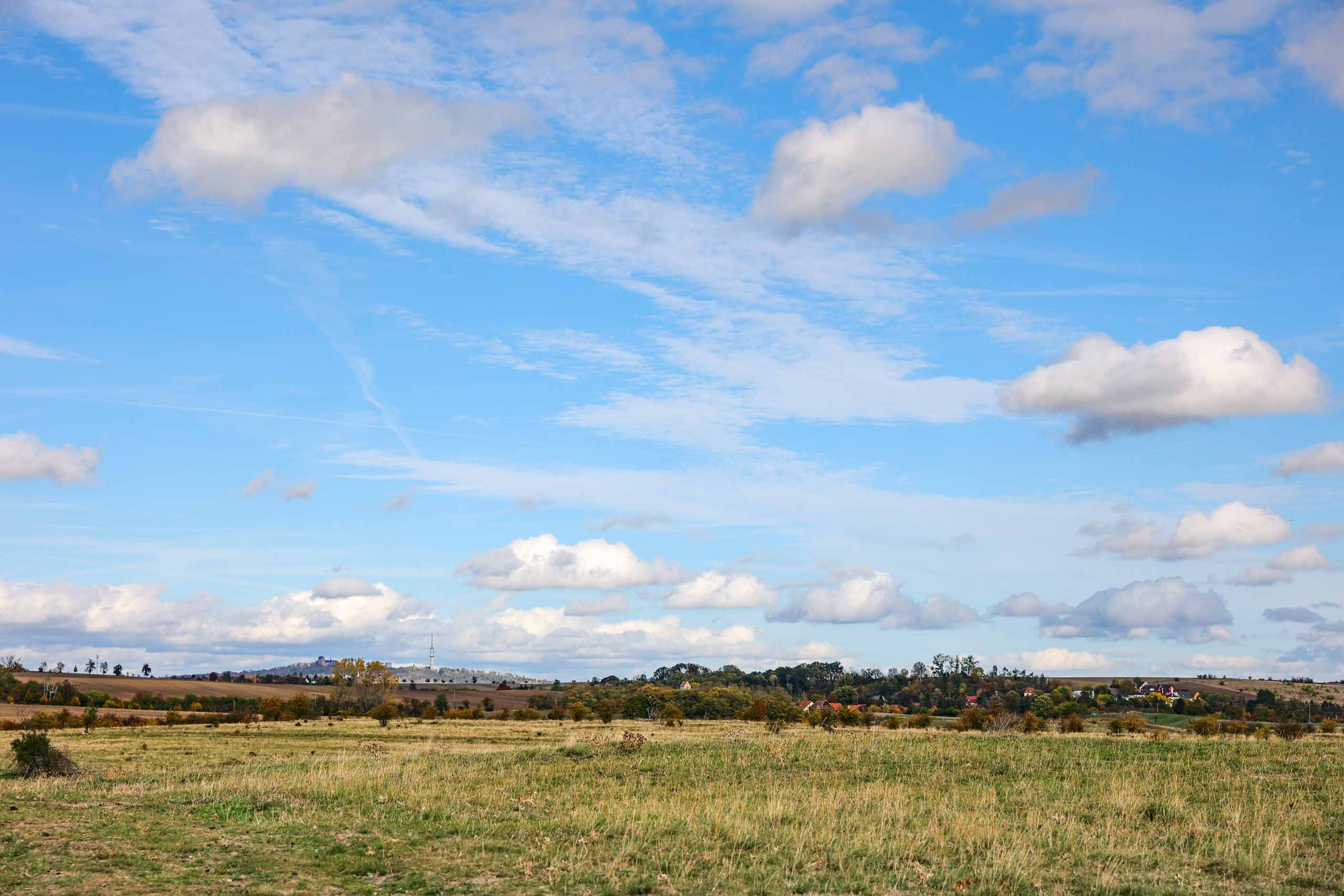 Blick nach Osten: Petersberg