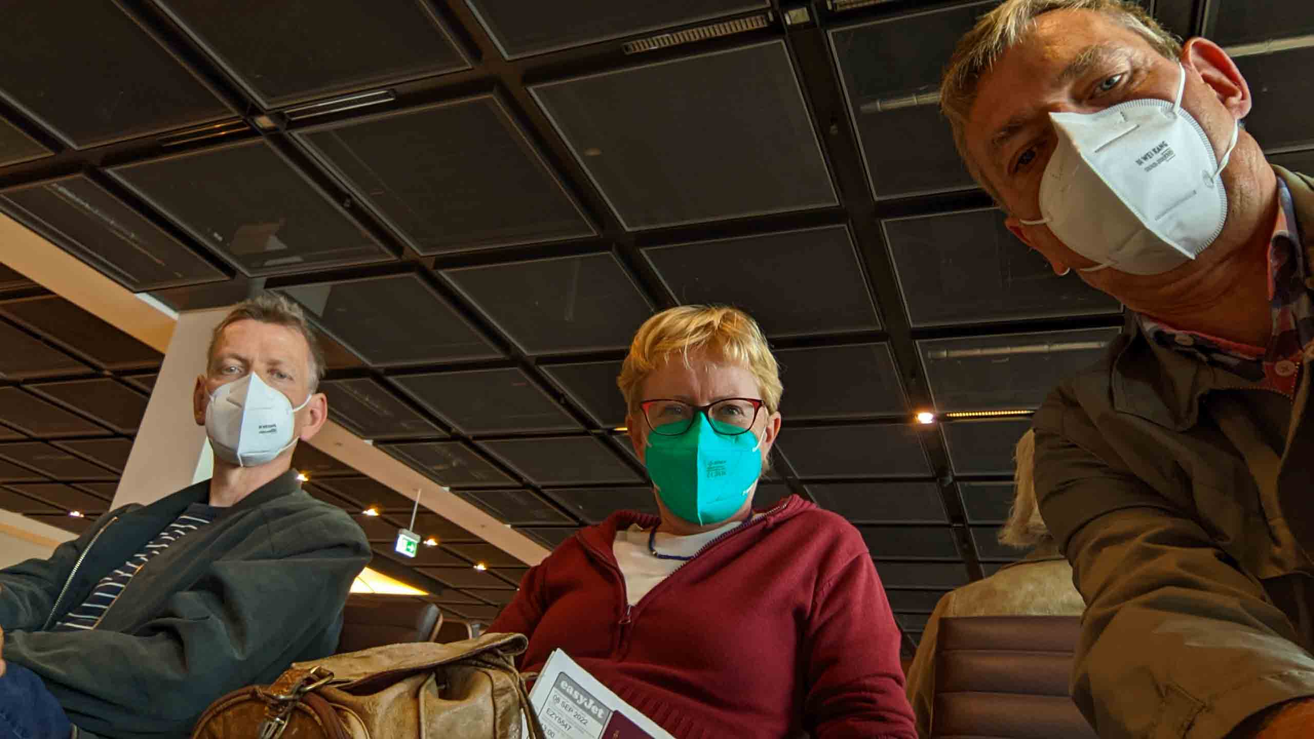 Flieger hat erhebliche Verspätung