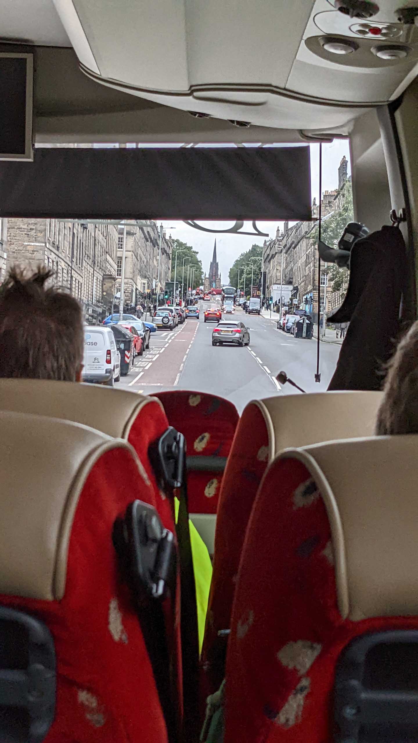 Zurück in die Stadt per Bus