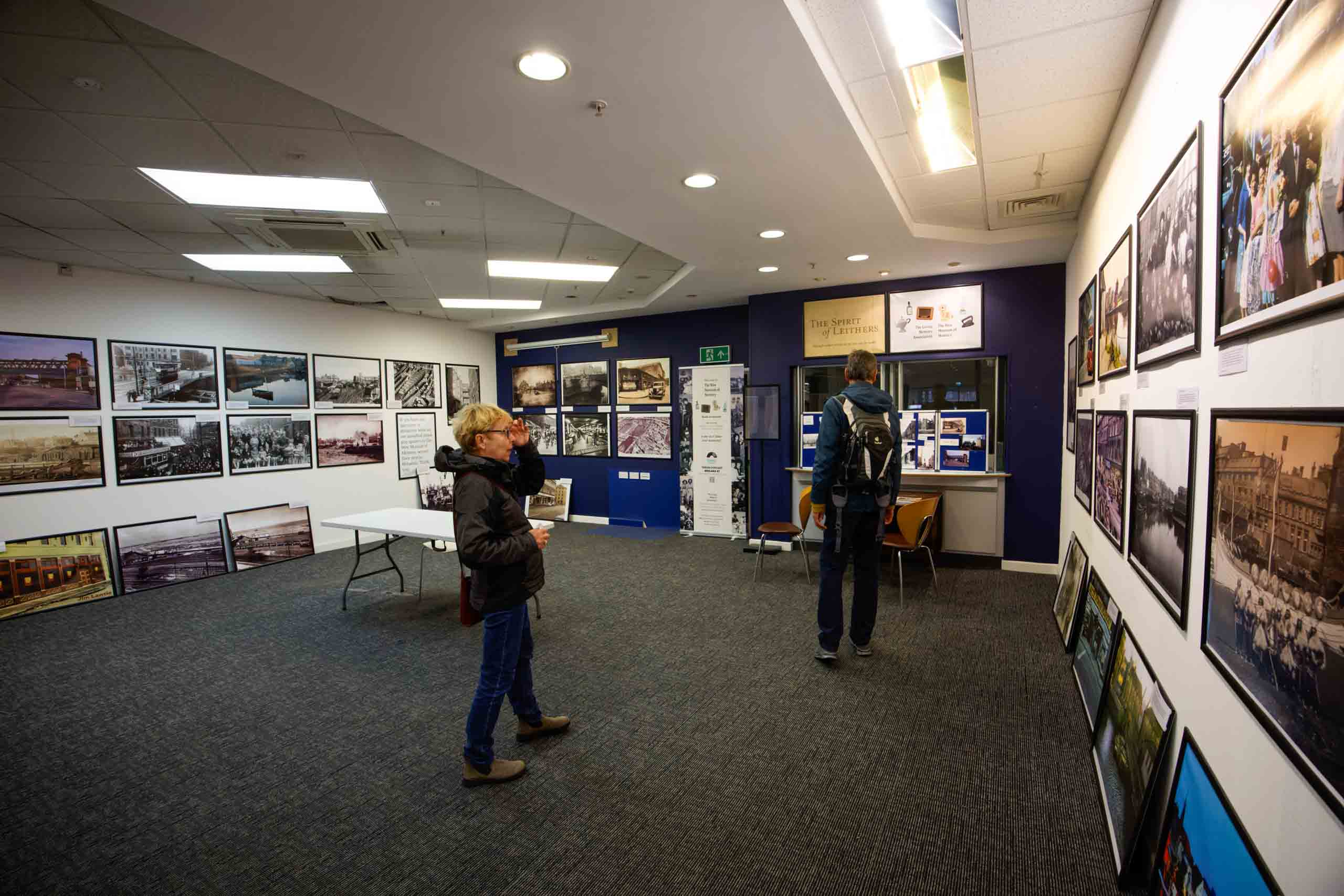 Kleines Museum im EInkaufszentrum