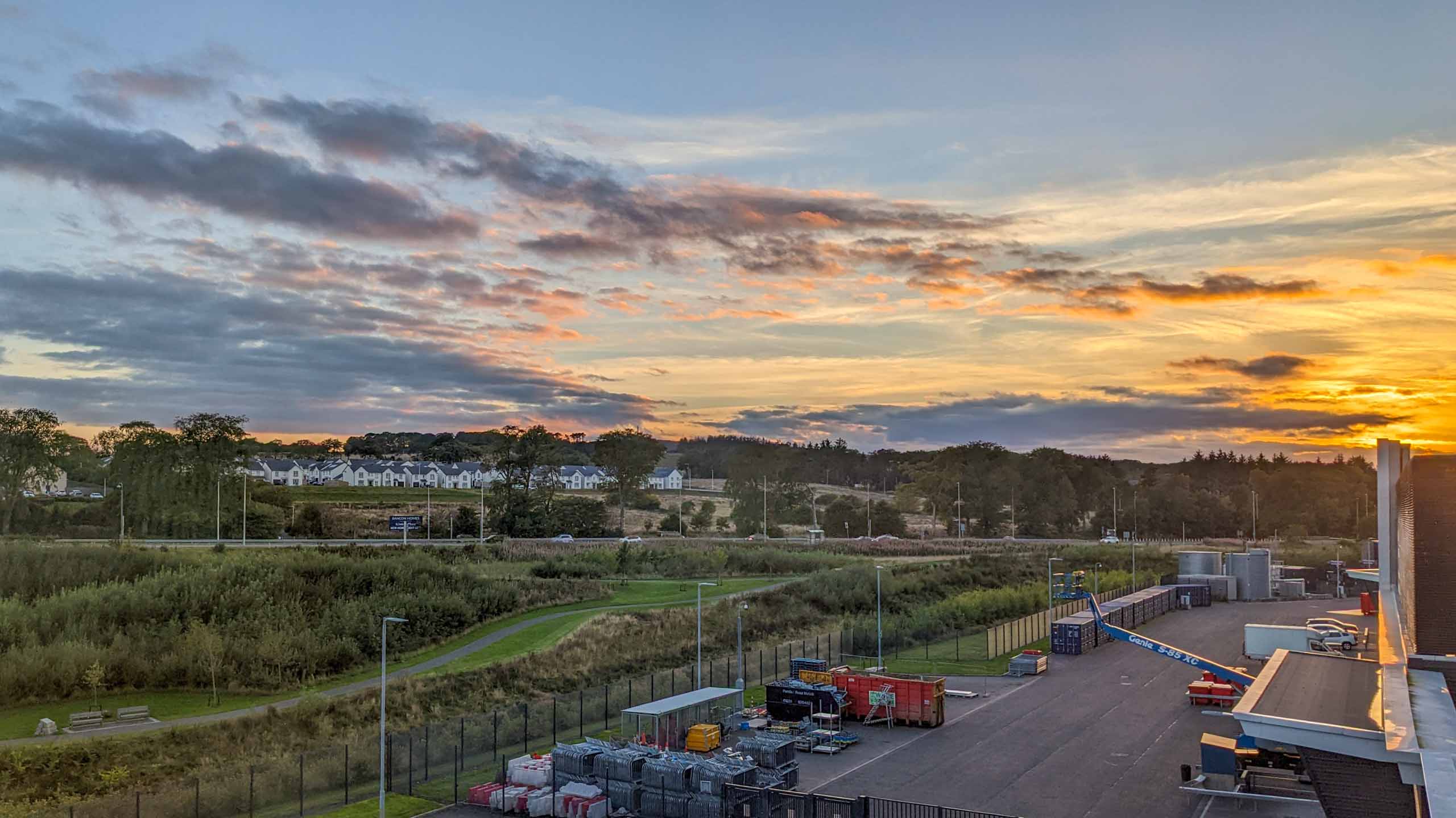Unser Hotel befindet sich außerhalb von Abderdeen