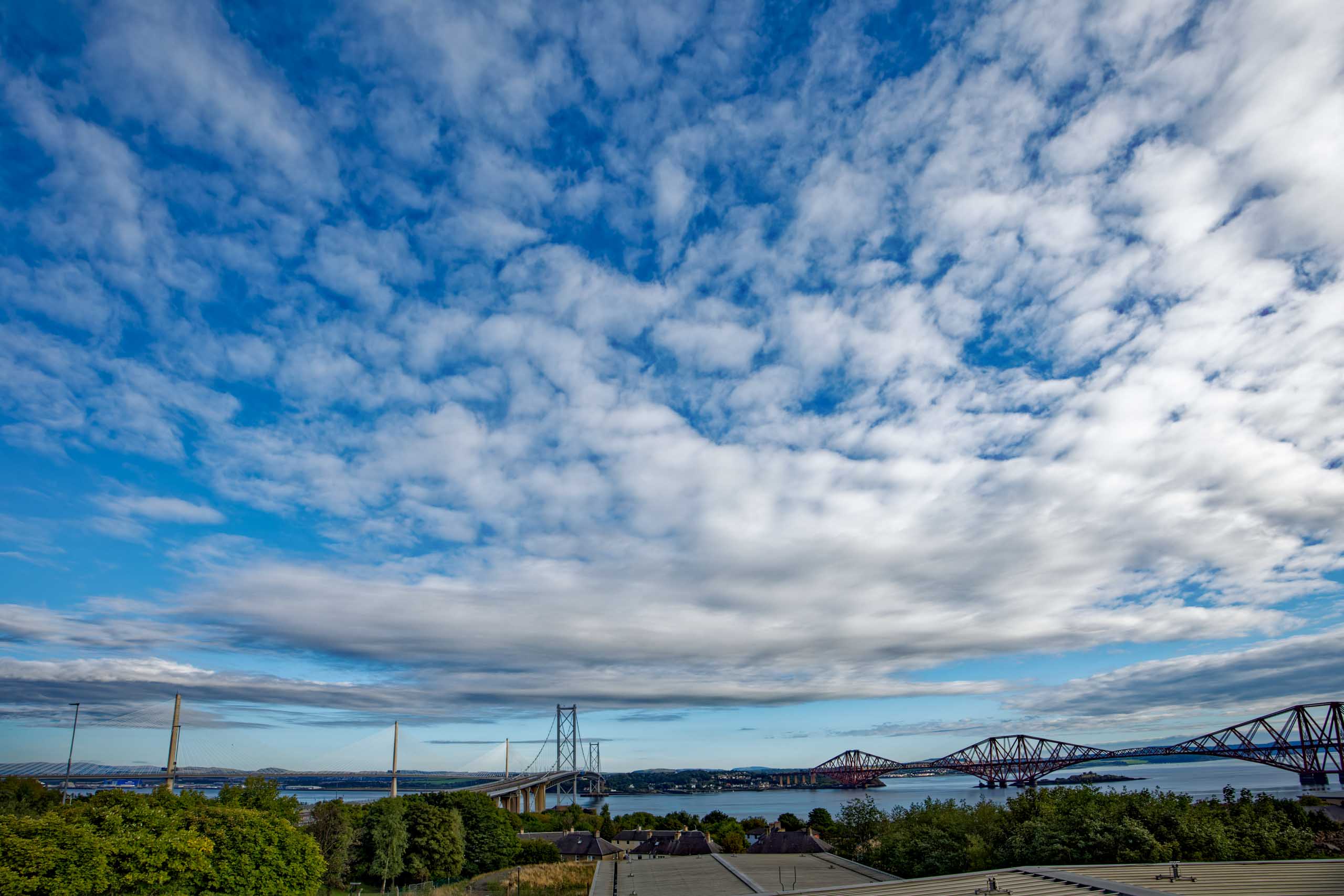 Queensferry Crossing - Forth Road Bridge - Forth Bridge