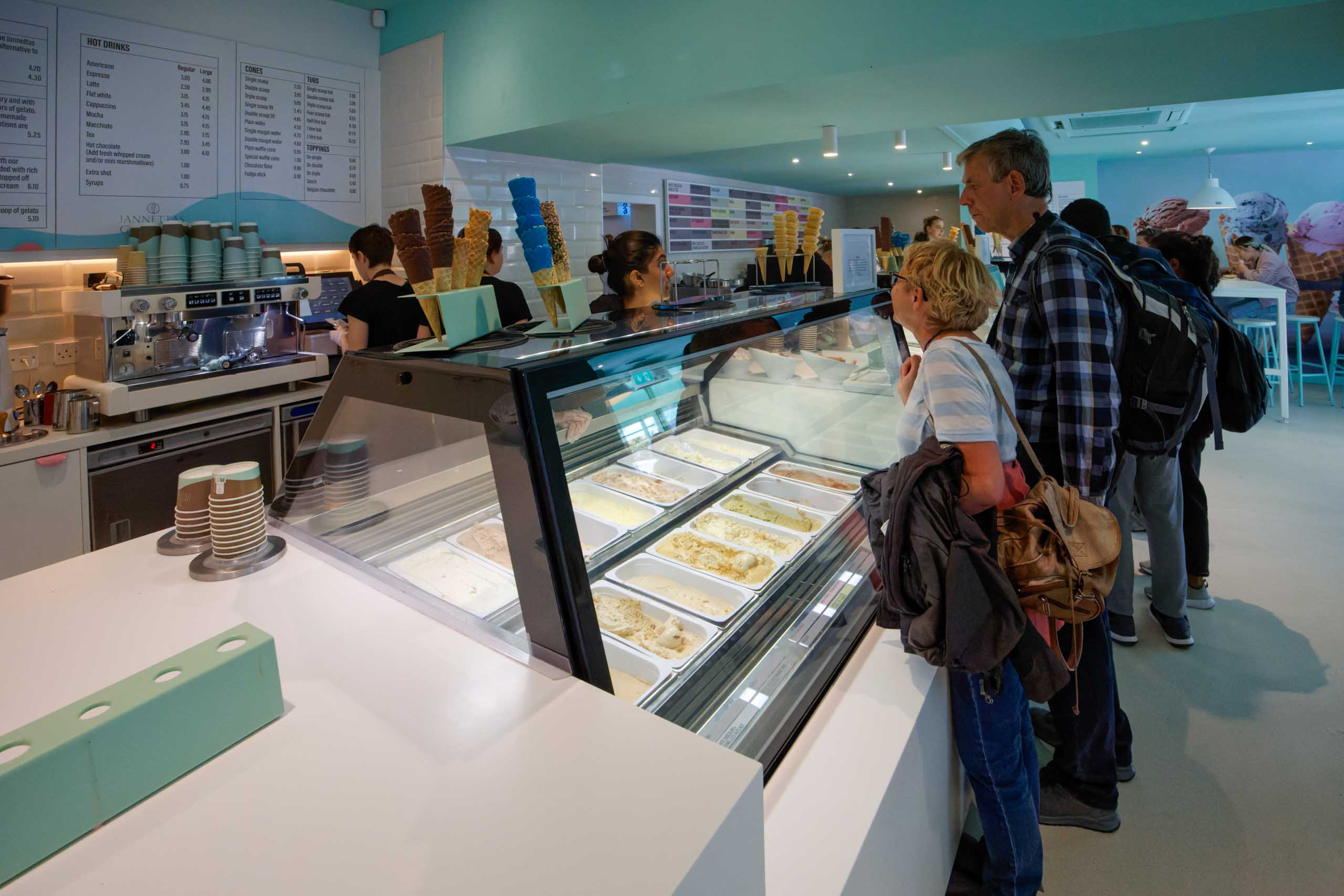 Schottische Eisspezialitäten