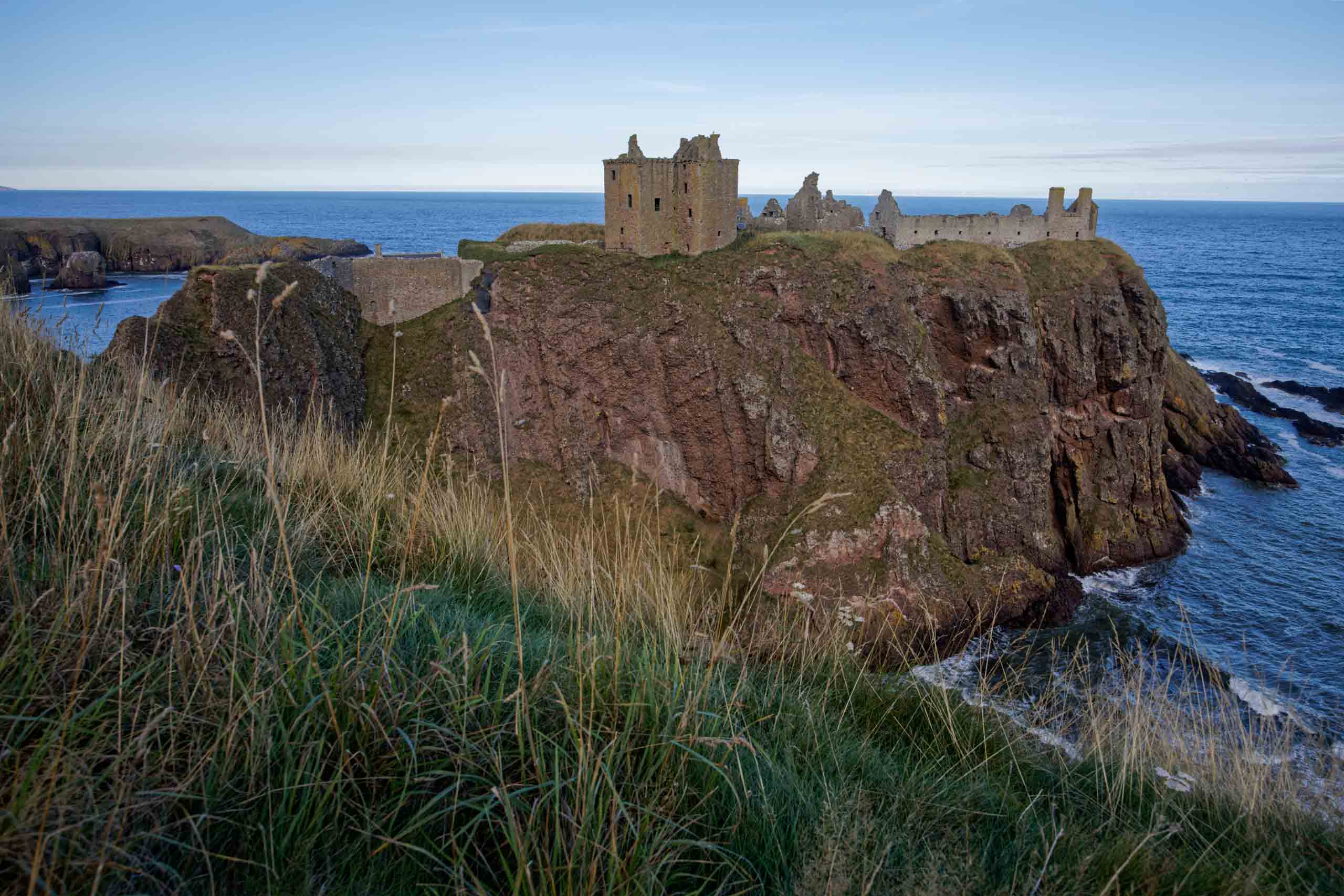 In Dunnottar Castle die Schottischen Kronjuwelen vor den in Schottland einfallenden Truppen Oliver Cromwells versteckt