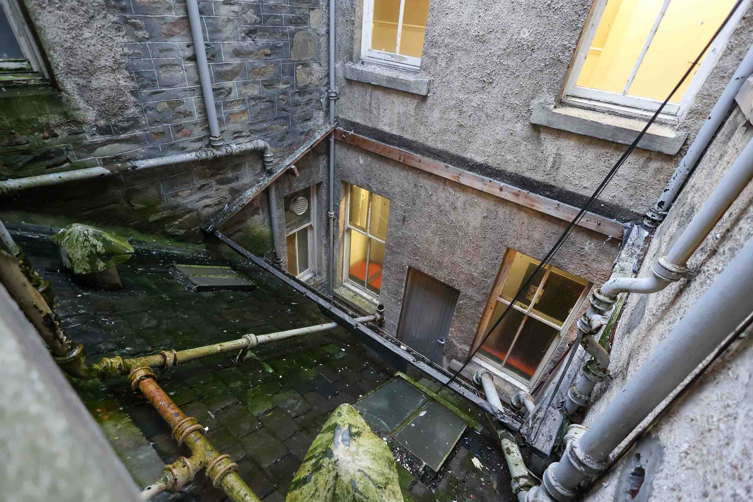 Innenhof unseres Hotels :-O