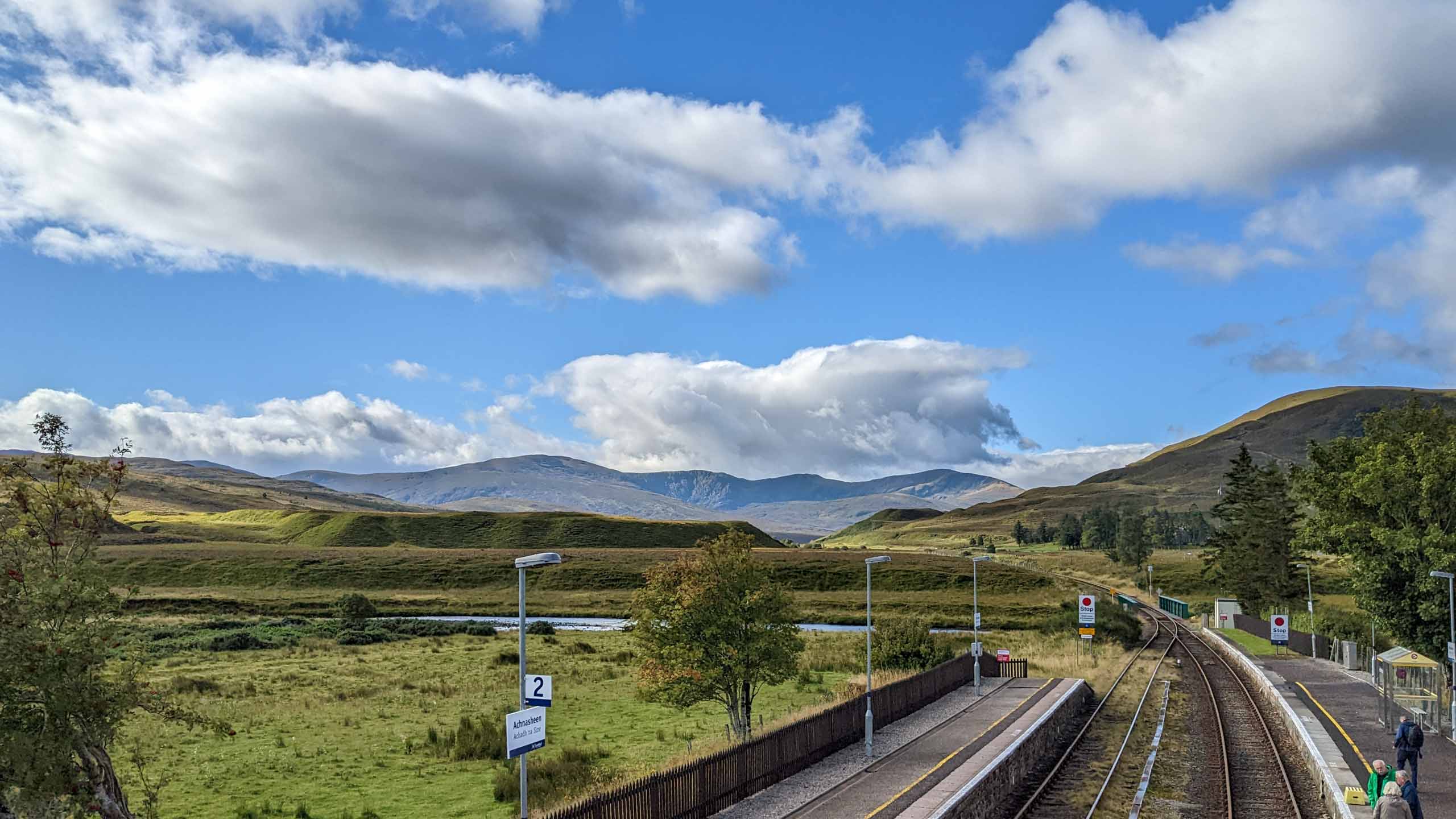 1870 wurde der Bahnhof eröffnet.