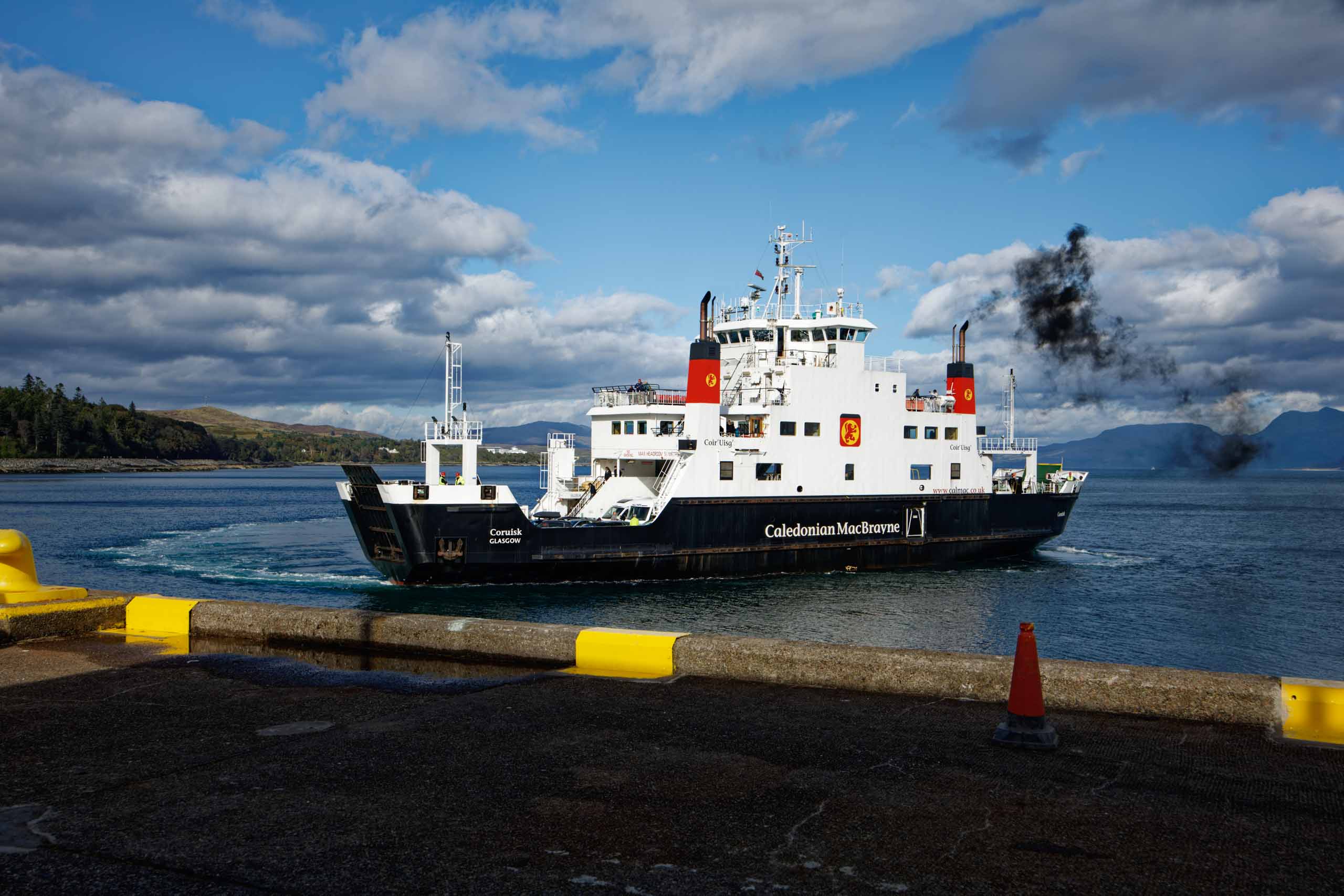 Mit der Fähre zurück auf das Festland nach Mallaig