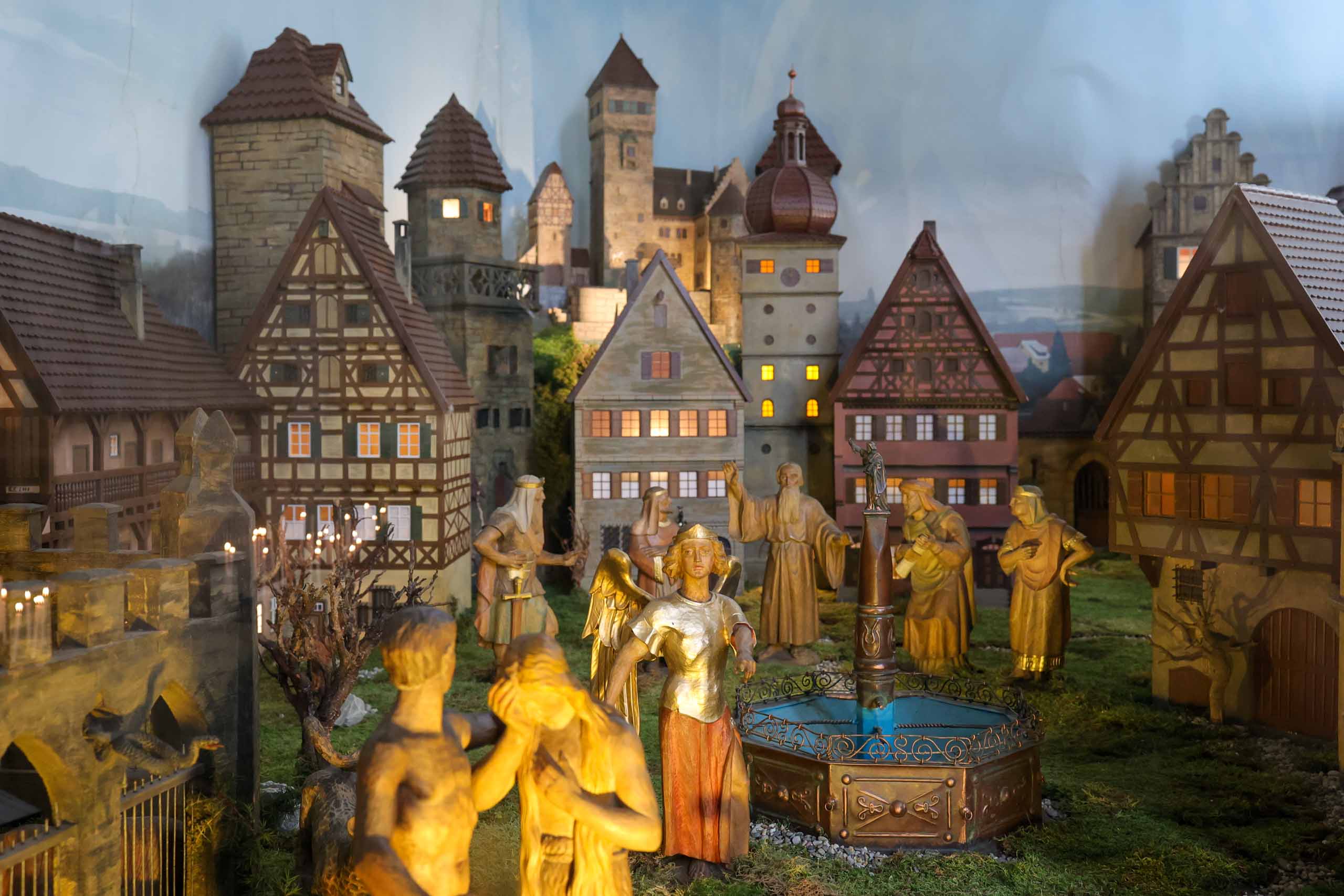 Die große Dinkelsbühler Heimatkrippe in St. Georg