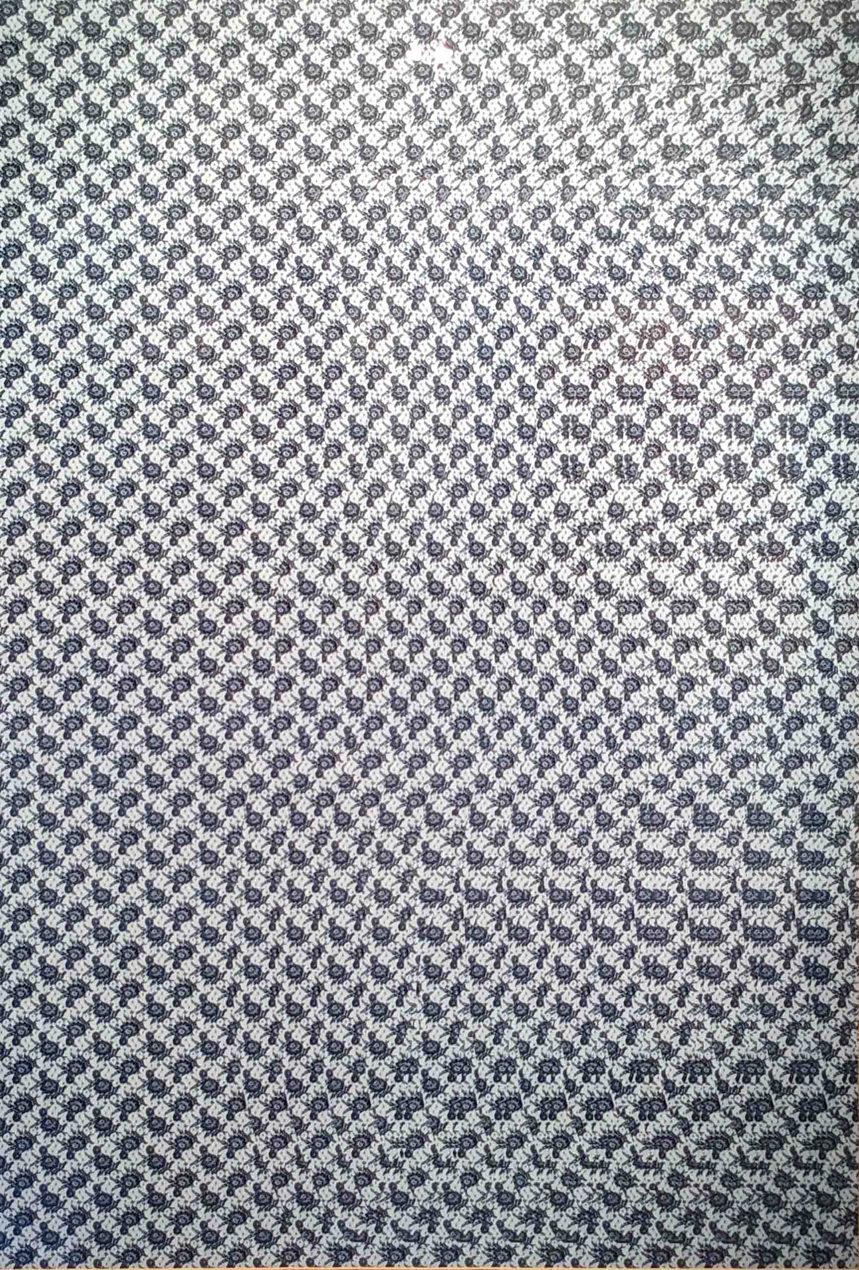 Was erscheint nach längerem Hinsehen?