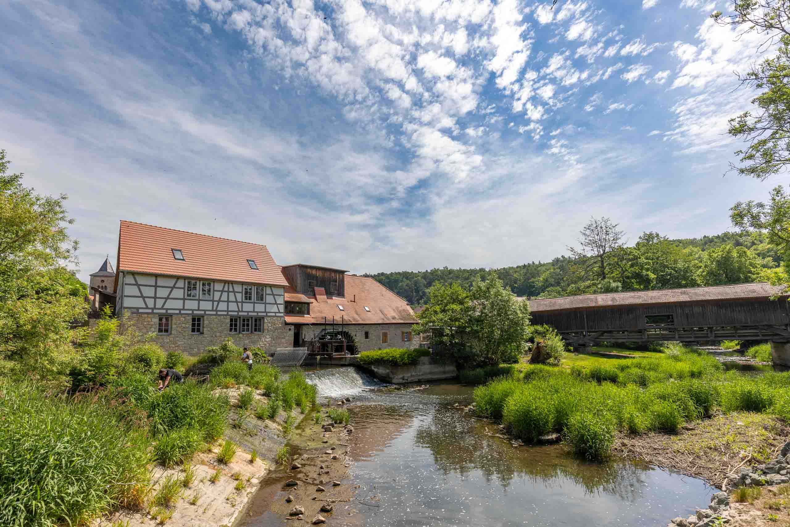 Ilm als linker Nebenfluss der Saale