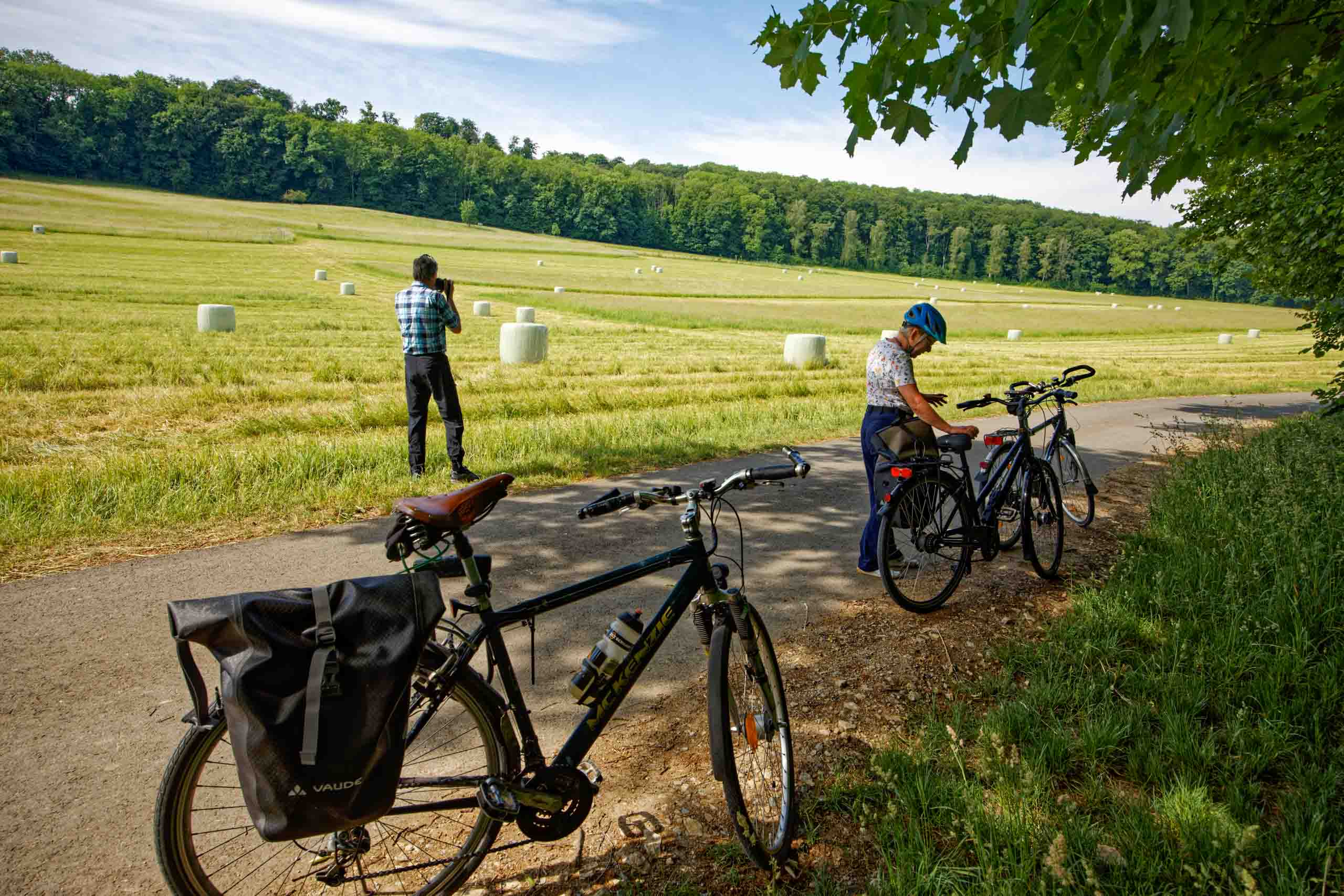 Fotogene Landschaft bei Oettern