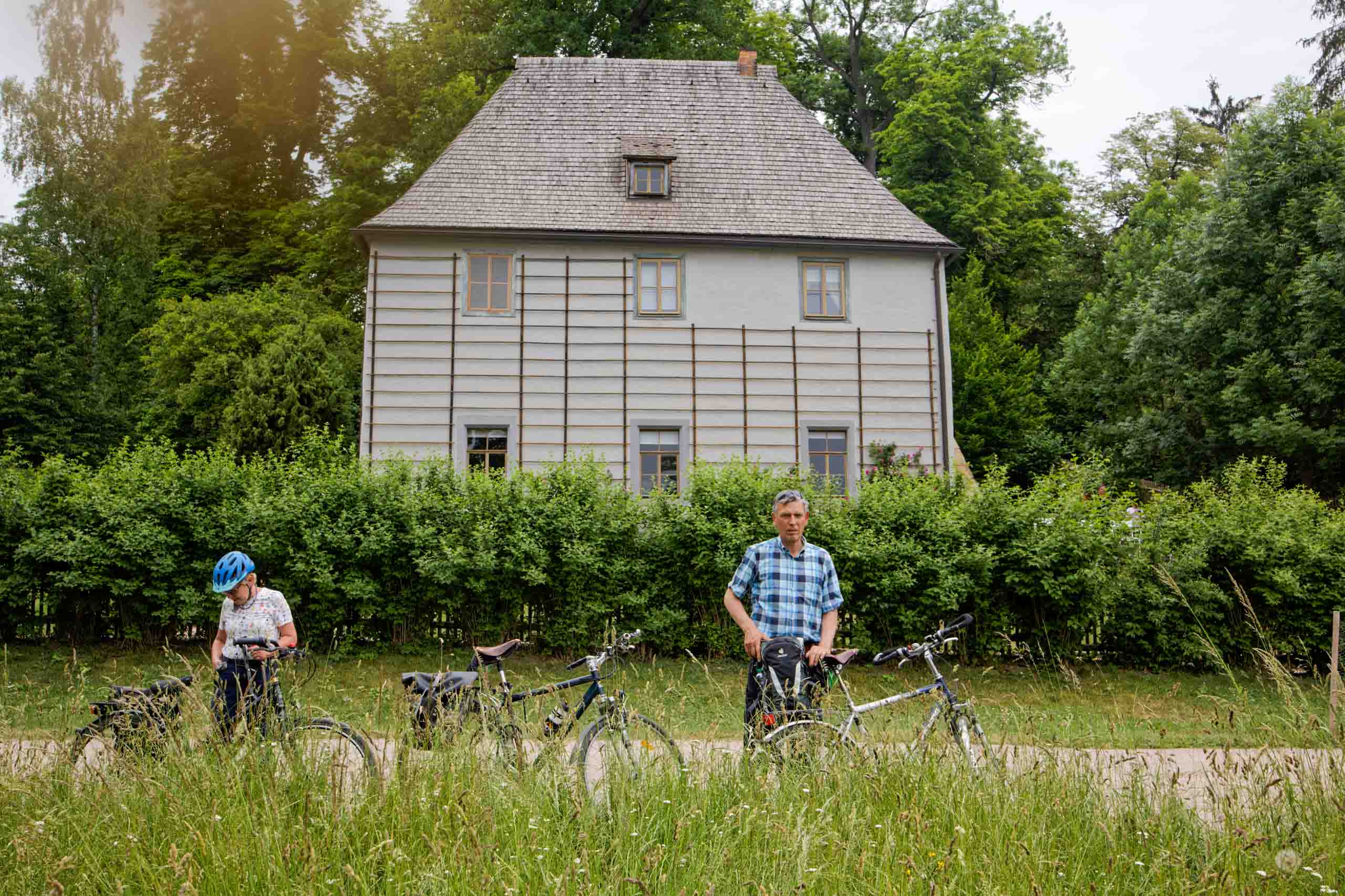 Aufbruch zur Weiterfahrt nach Mellingen