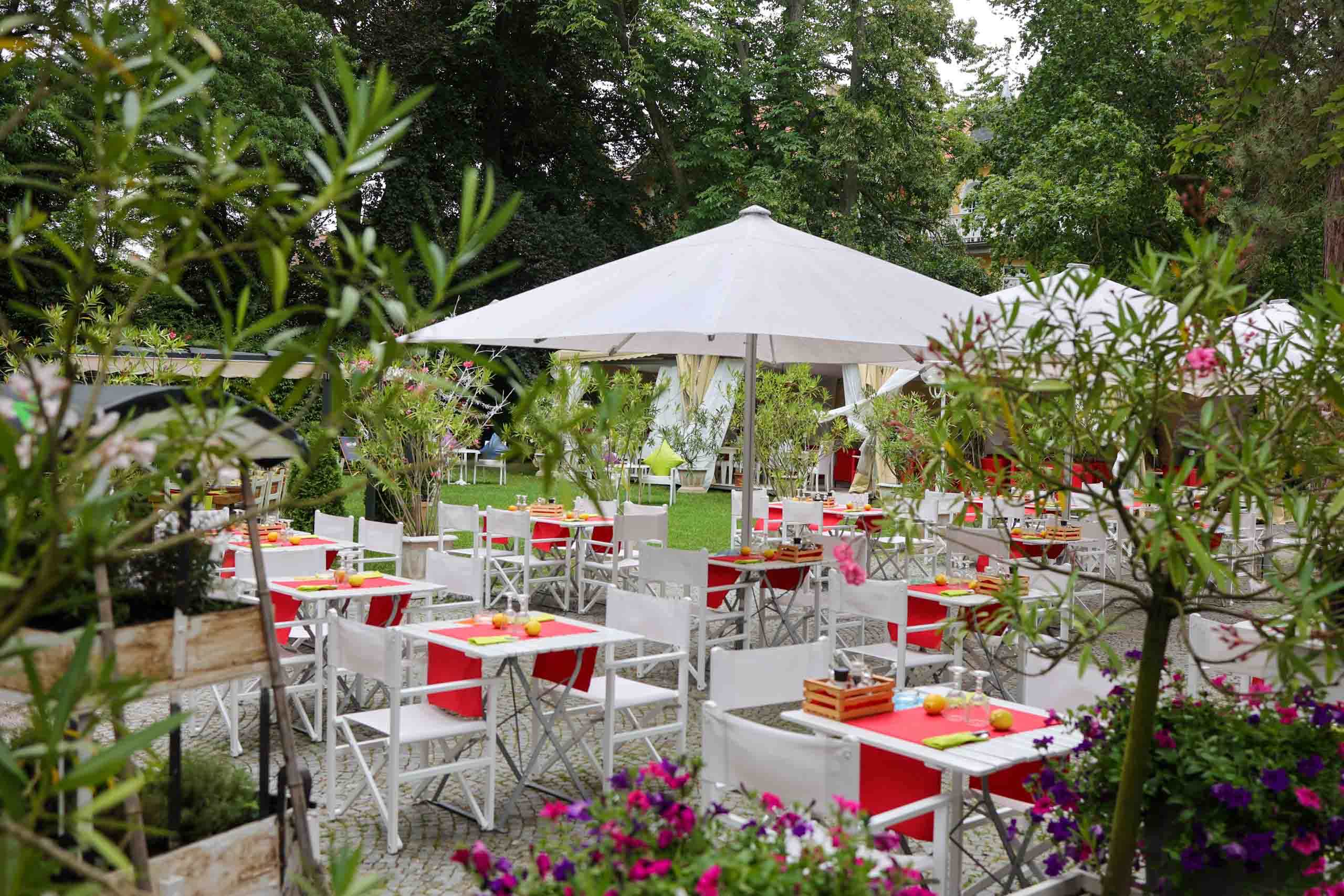 "Gastronomie-Park" mitten in Weimar