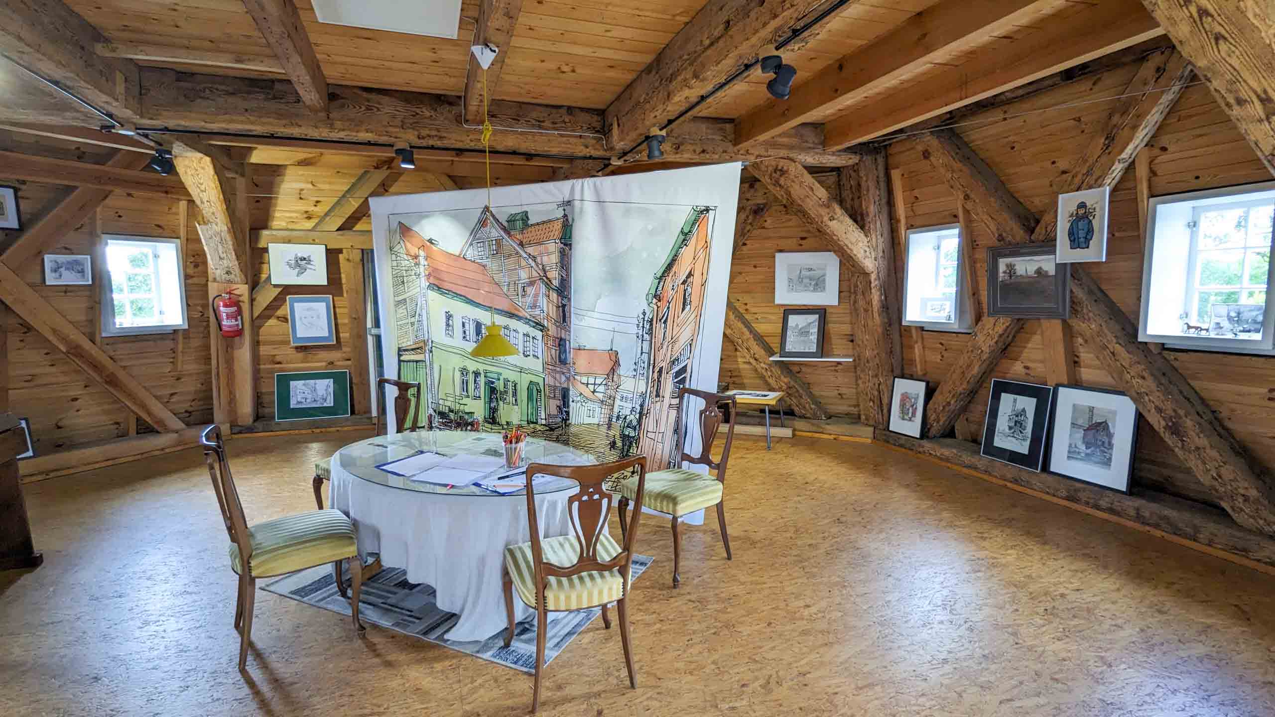 Ausstelung in der Mühle