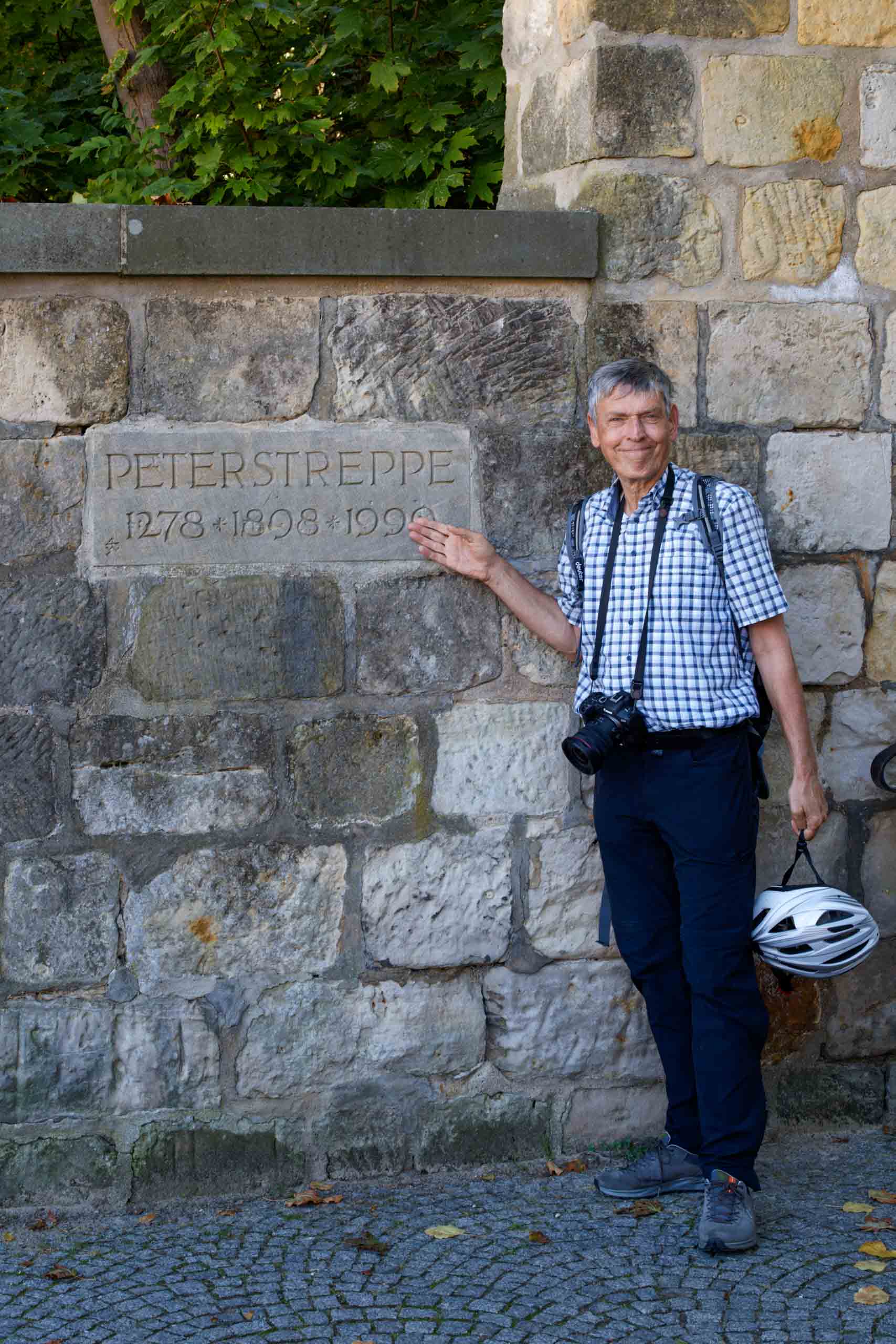 Die 1278 erbaute Peterstreppe ist eines der ältesten Bauwerke in Halberstadt