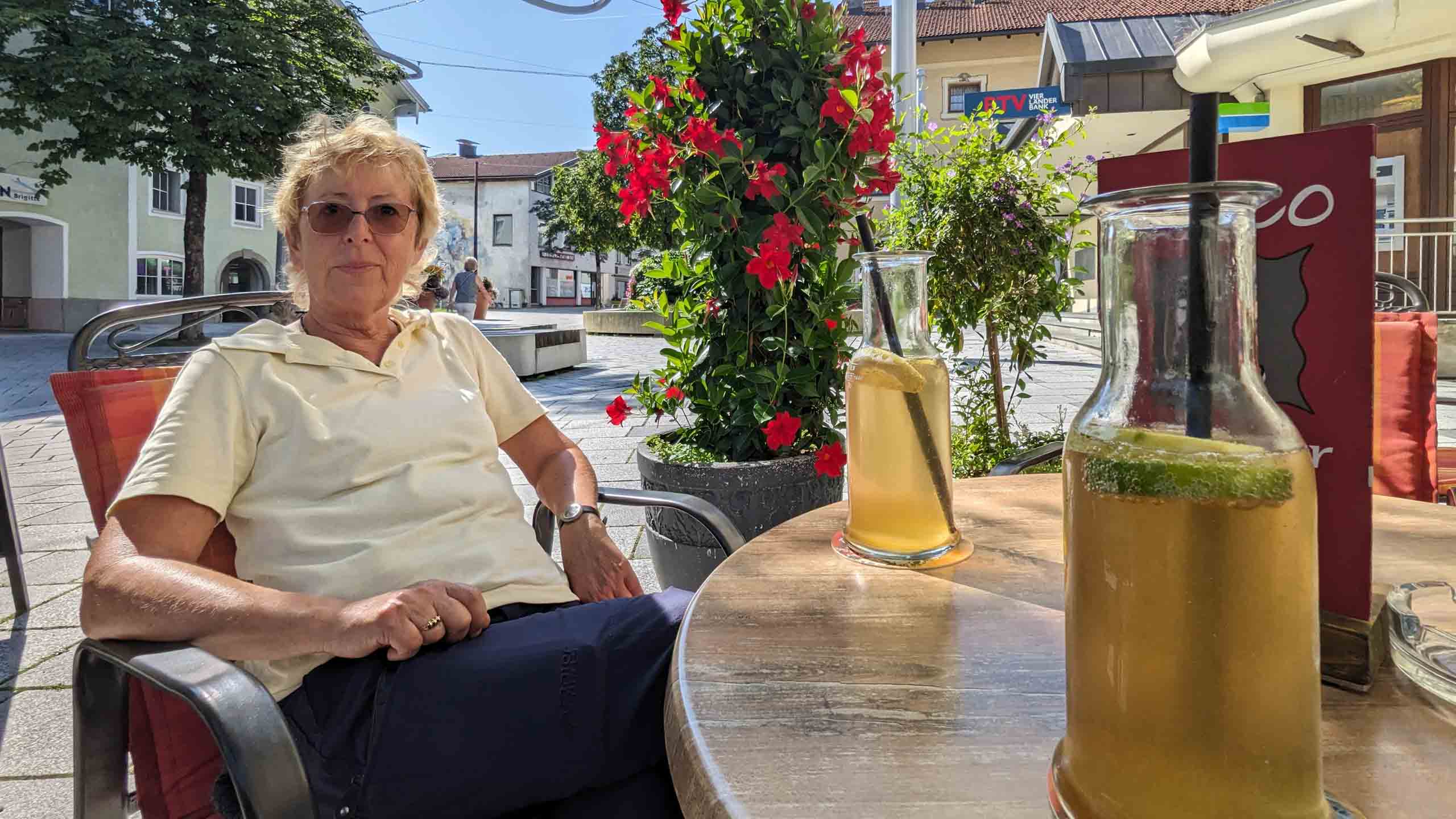 Viel trinken! ;-)