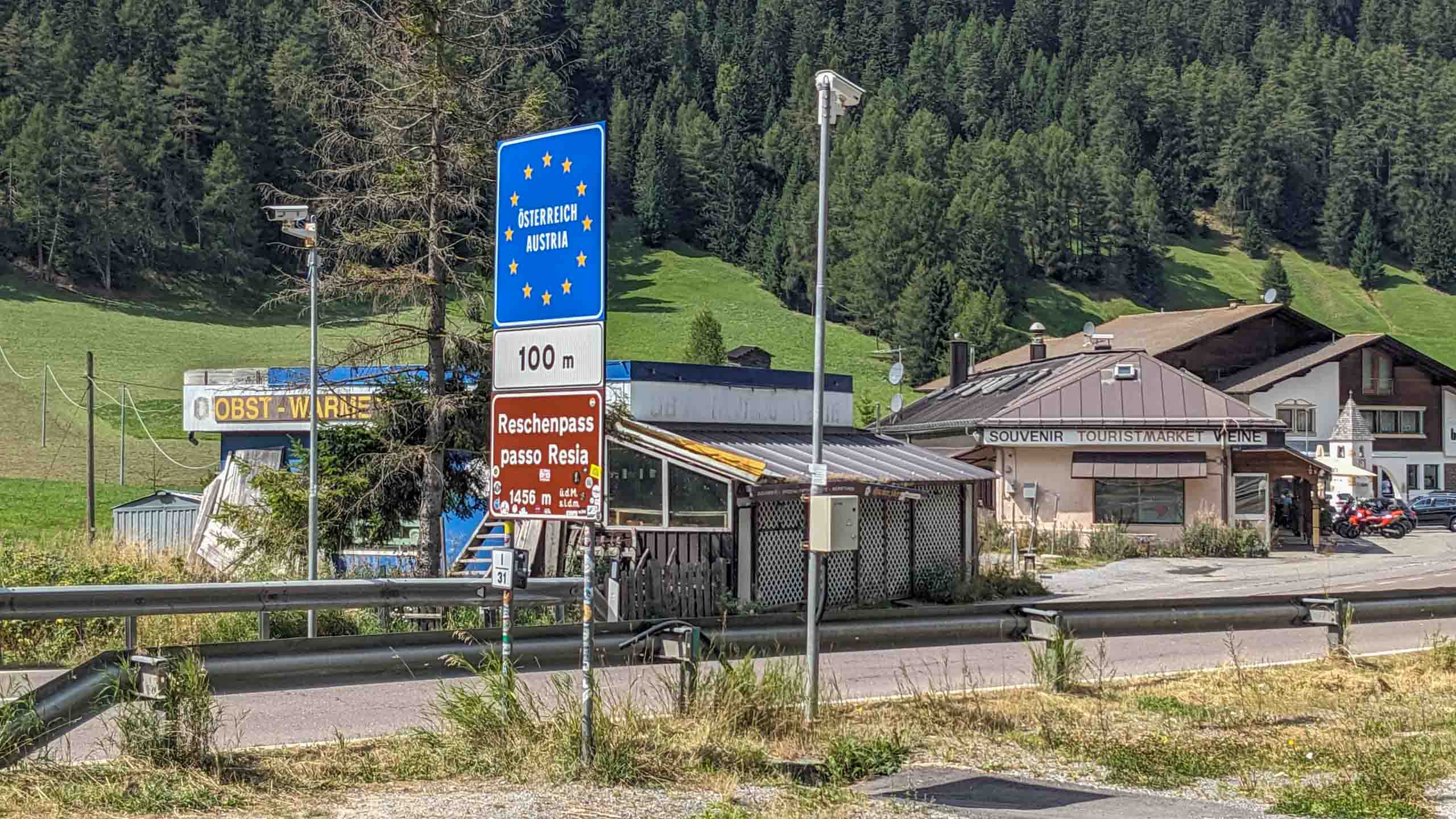 Reschenpass 1496 m