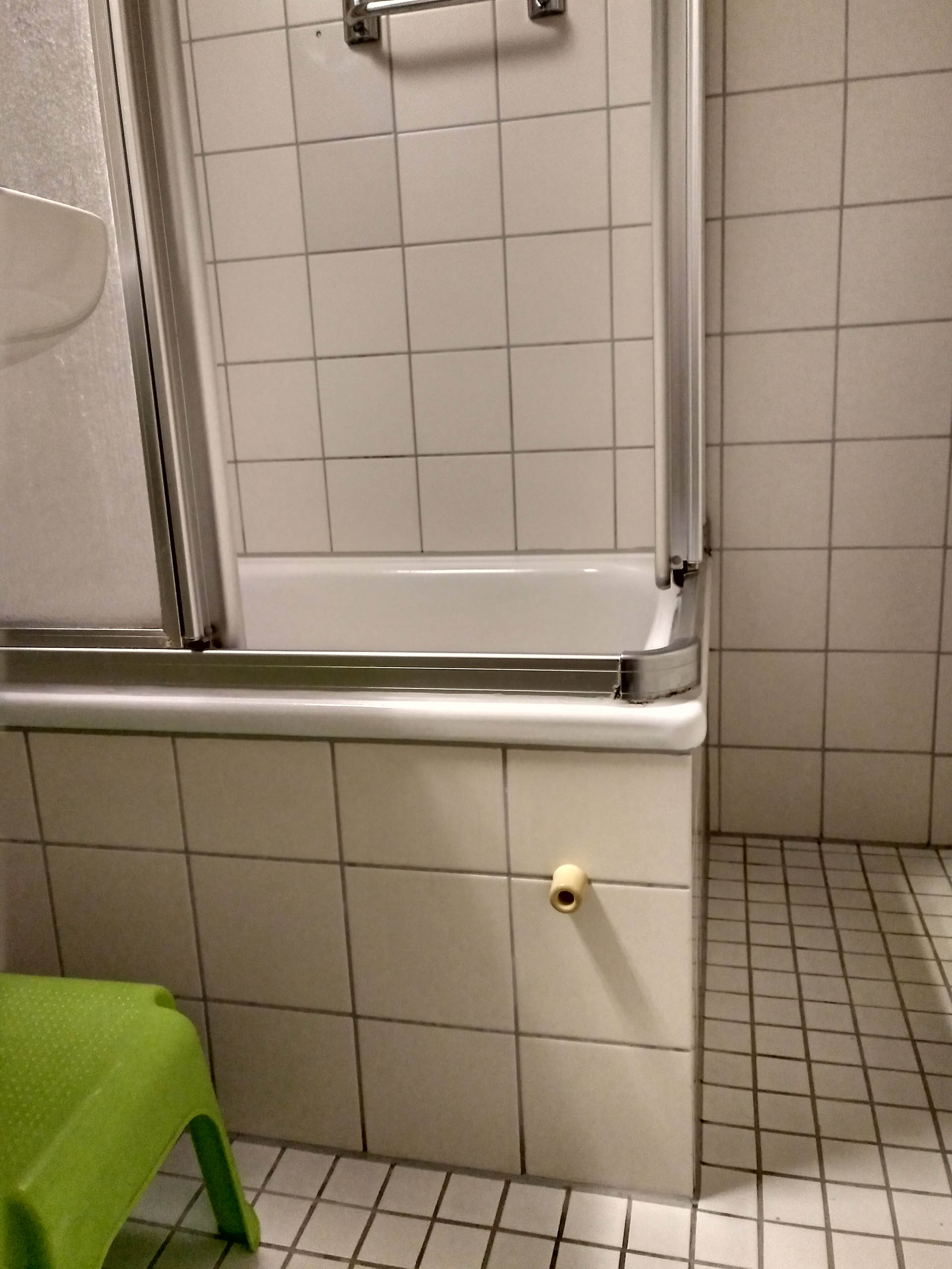 Einstiegshürde im Bad