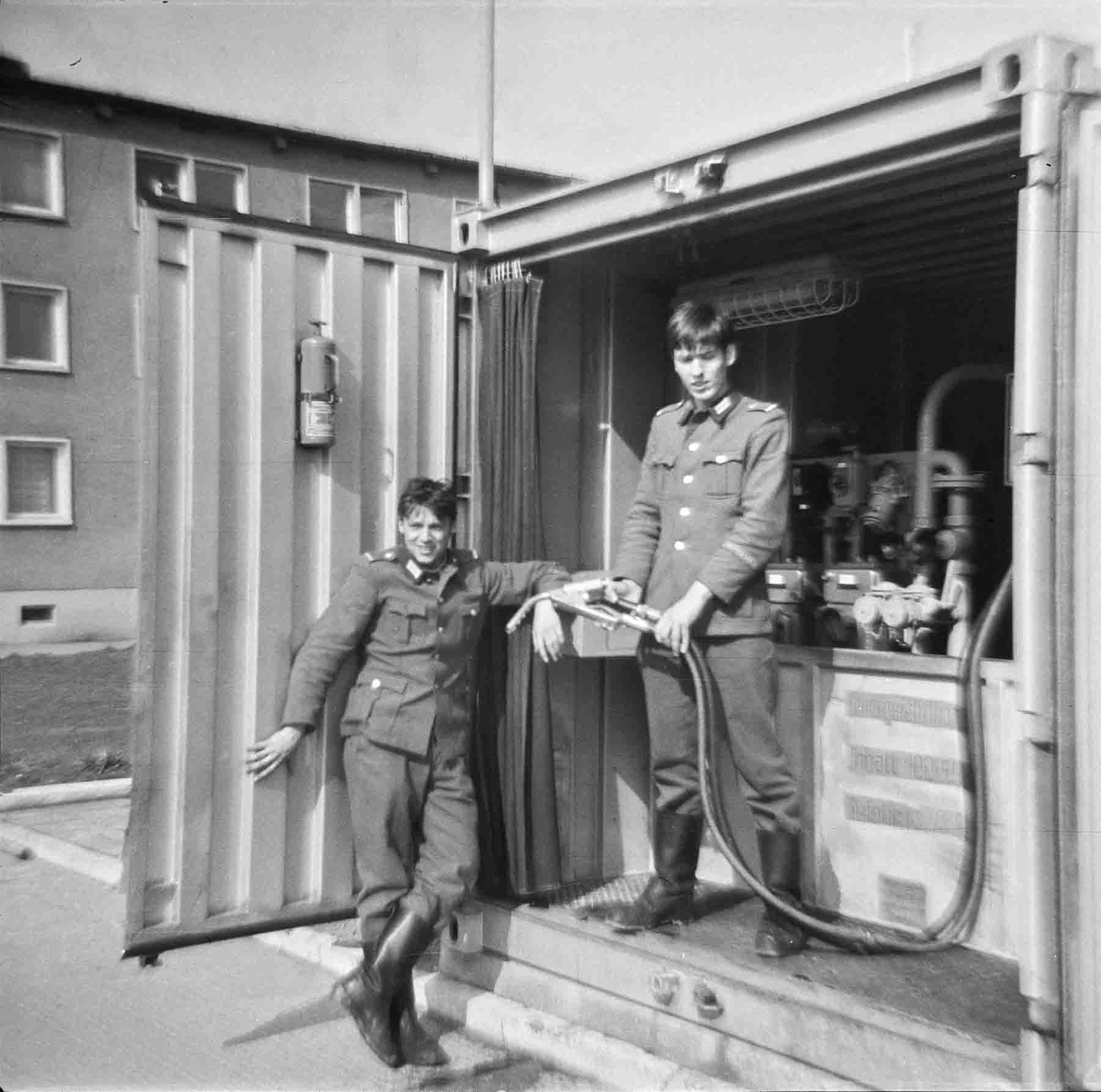 Meine Aufgabe: Betanken aller Fahrzeuge