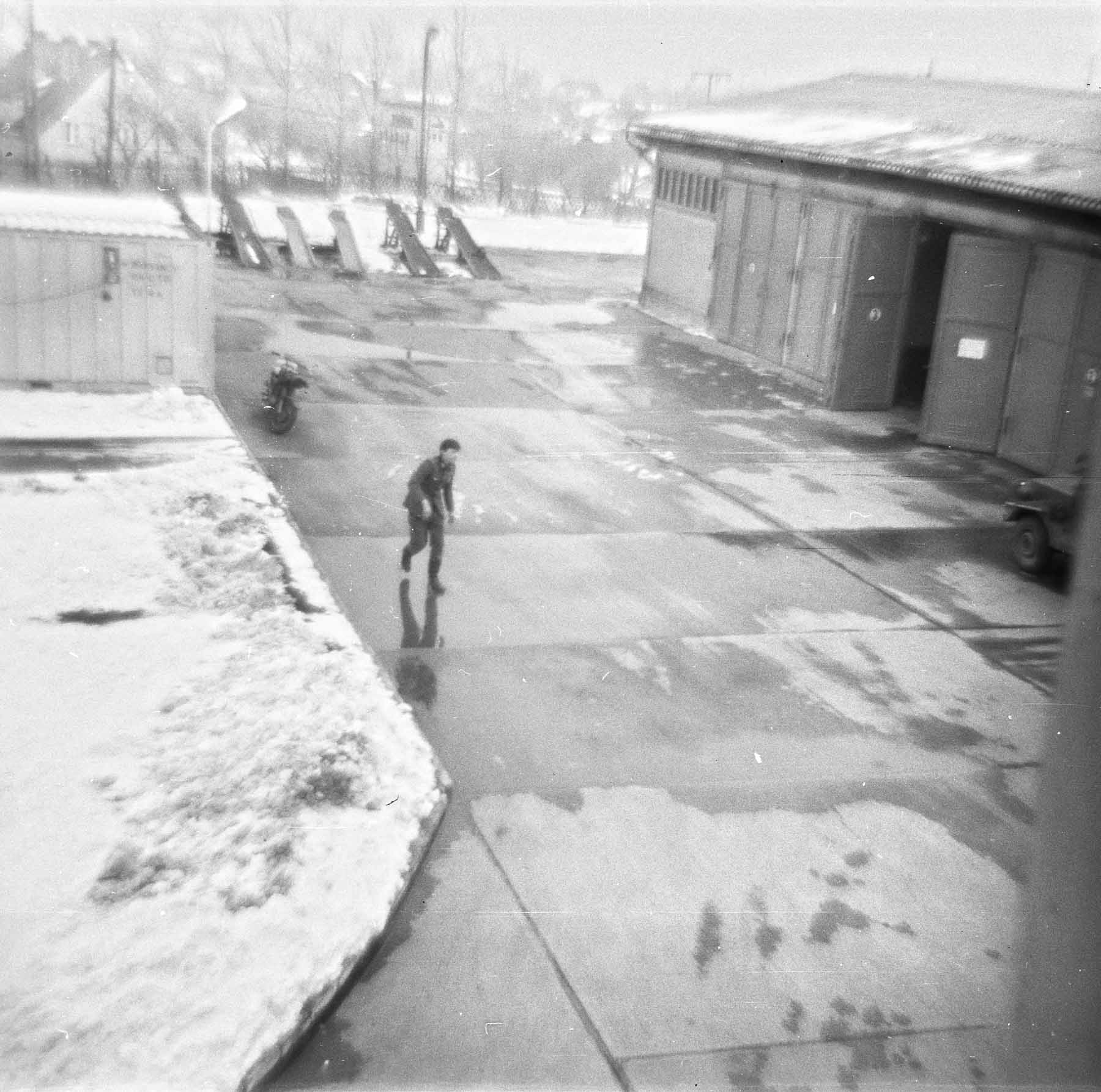 Garagenkomplex der Grenzkompanie